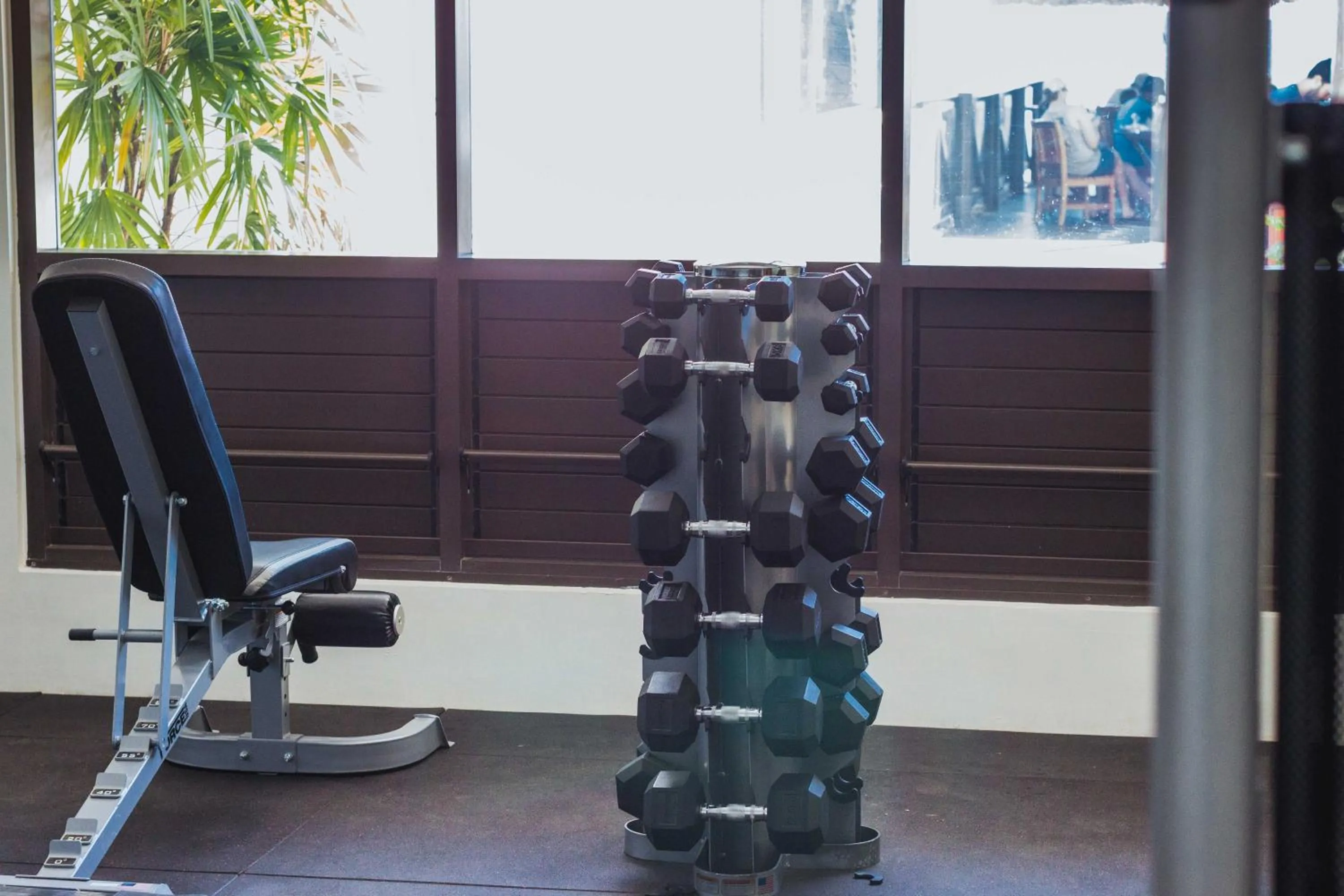 Fitness centre/facilities in Ramada Suites by Wyndham Wailoaloa Beach Fiji