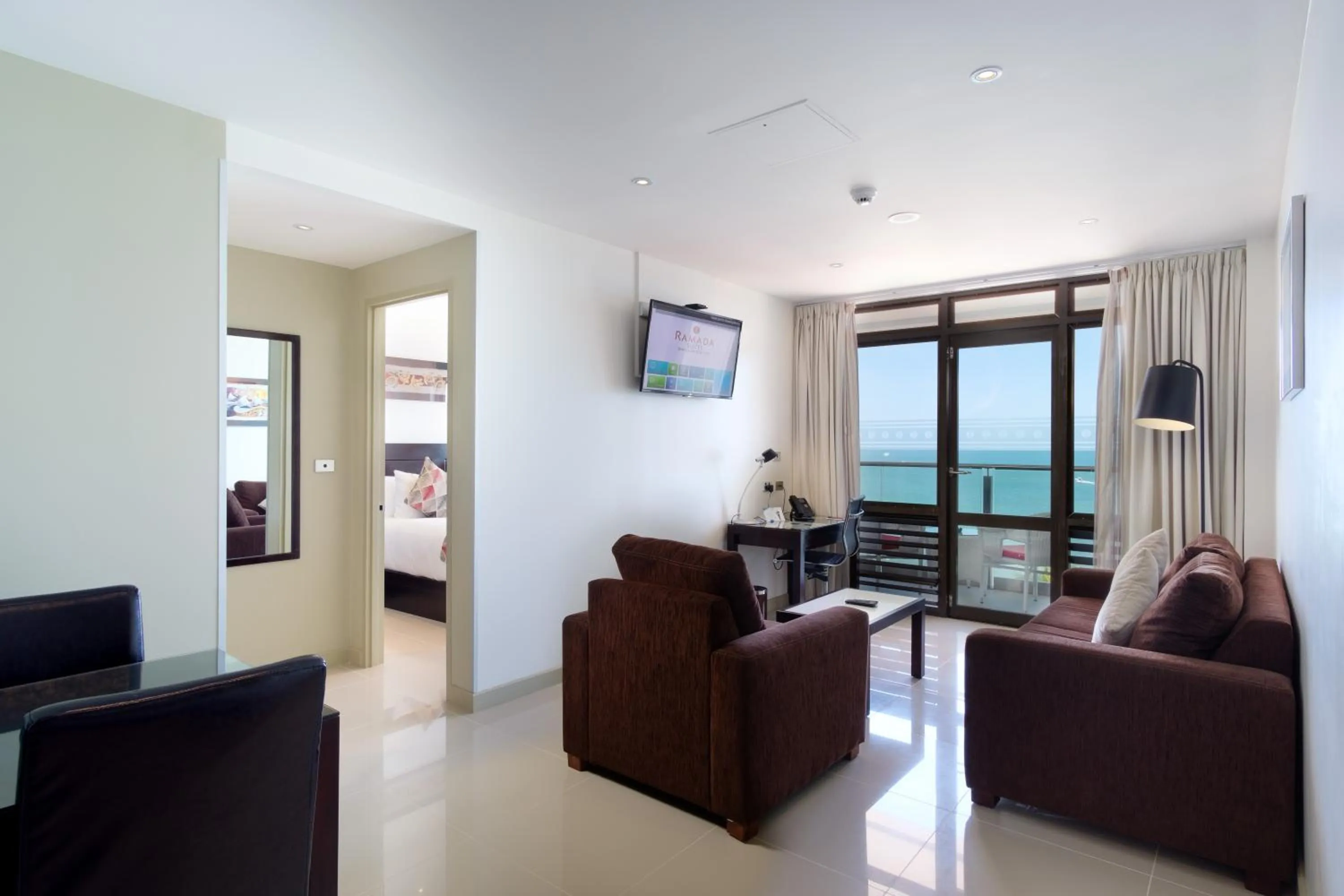 Living room in Ramada Suites by Wyndham Wailoaloa Beach Fiji