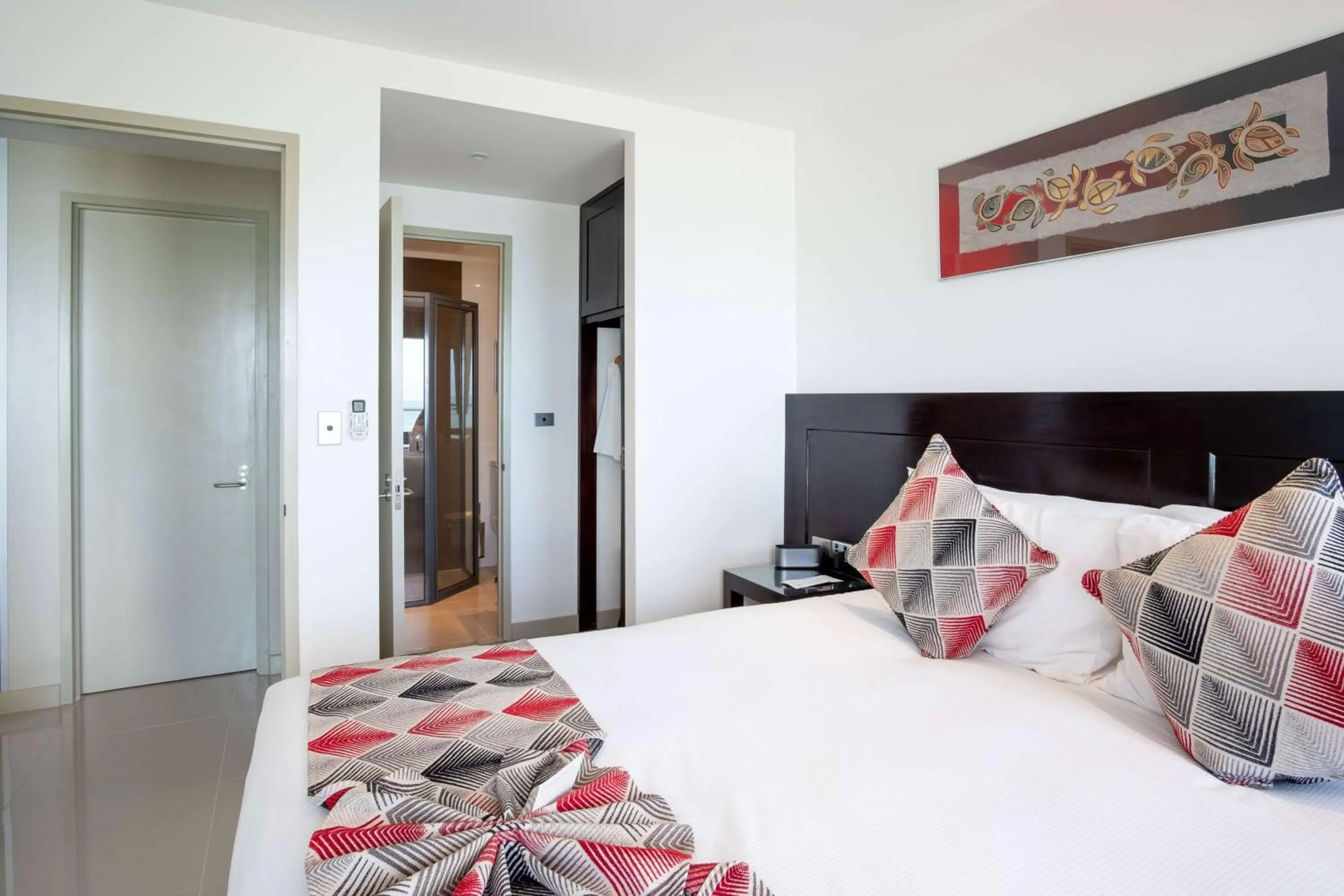 Photo of the whole room, Bed in Ramada Suites by Wyndham Wailoaloa Beach Fiji