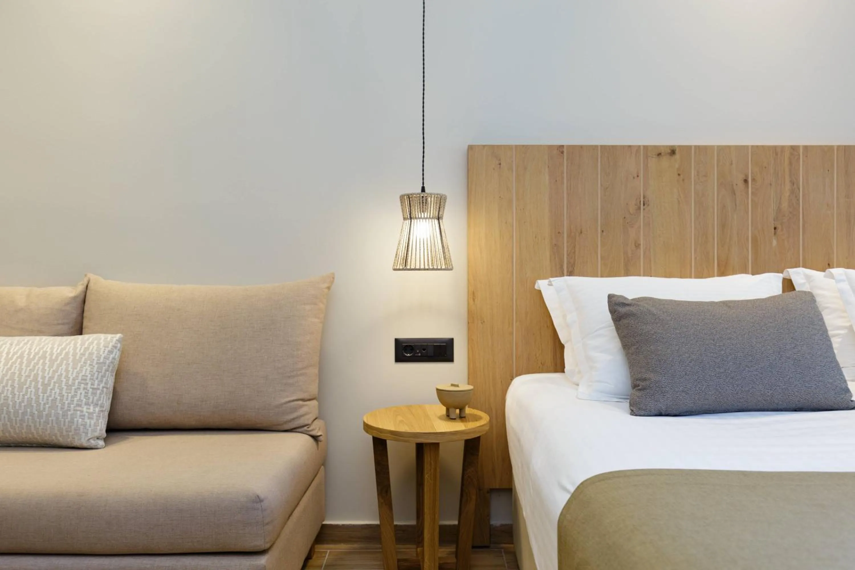 Bed in Akrotiri Beach Resort & Spa - Adult Friendly