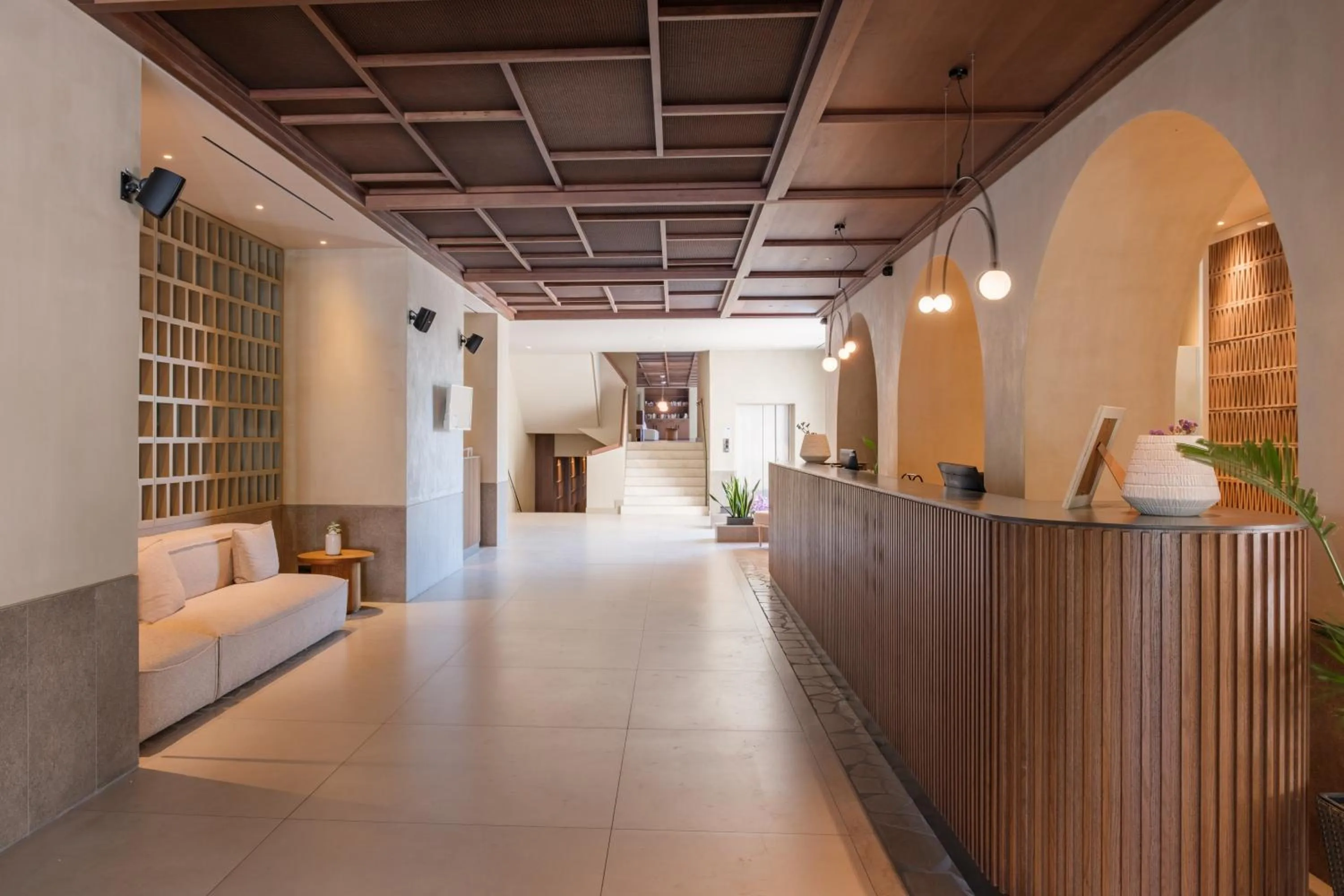 Lobby or reception in Akrotiri Beach Resort & Spa - Adult Friendly