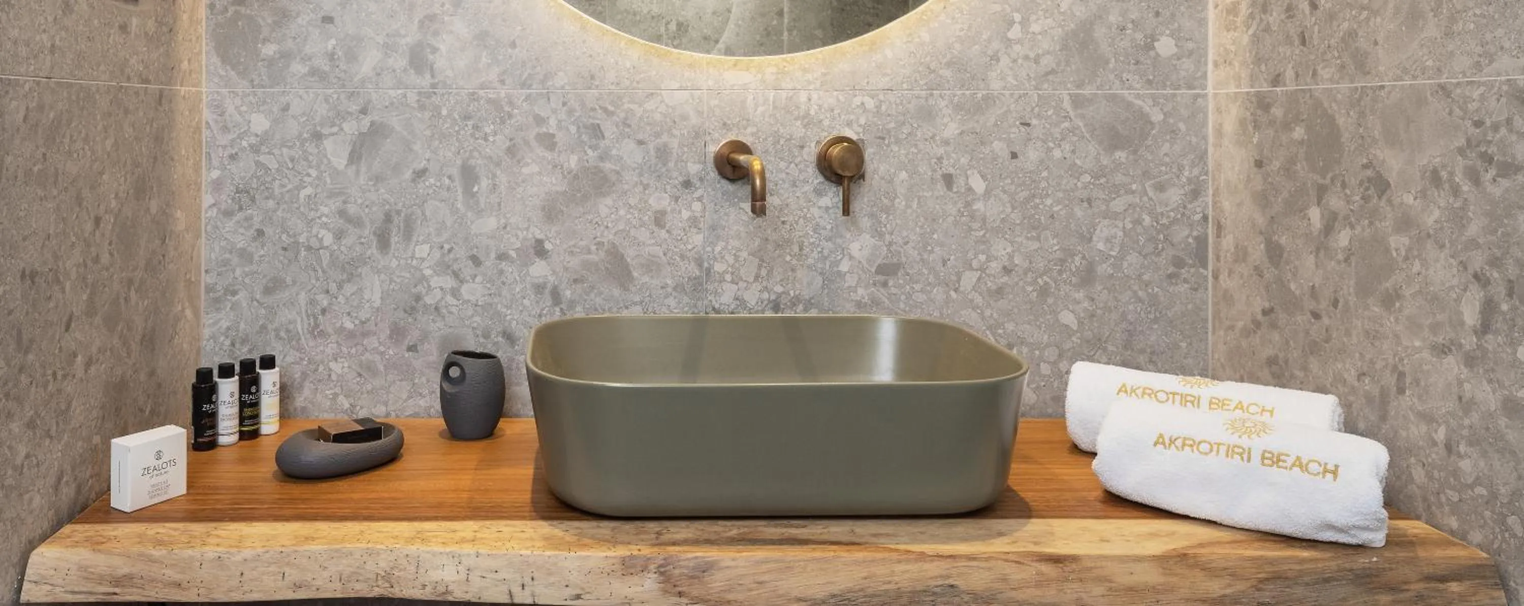 Bathroom in Akrotiri Beach Resort & Spa - Adult Friendly