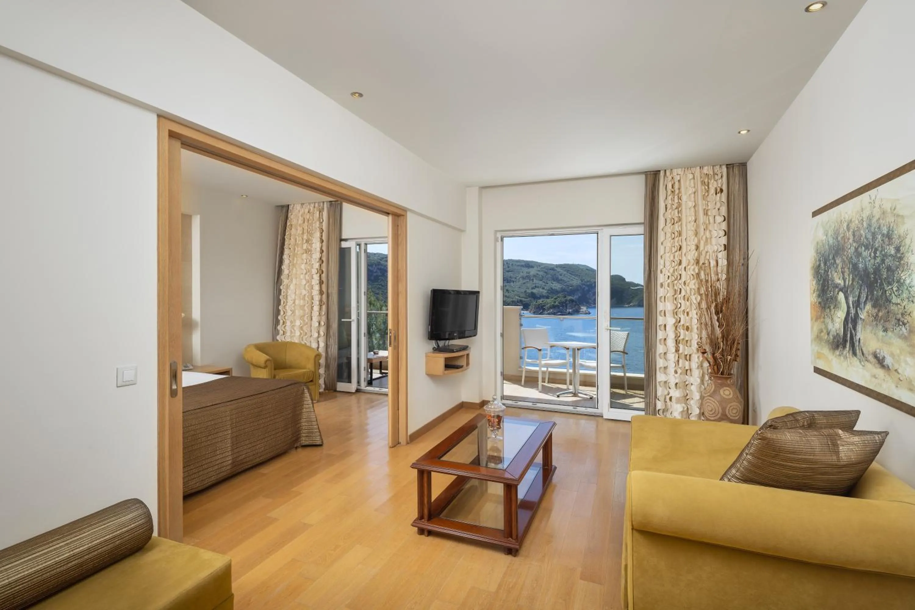 Bedroom in Akrotiri Beach Resort & Spa - Adult Friendly