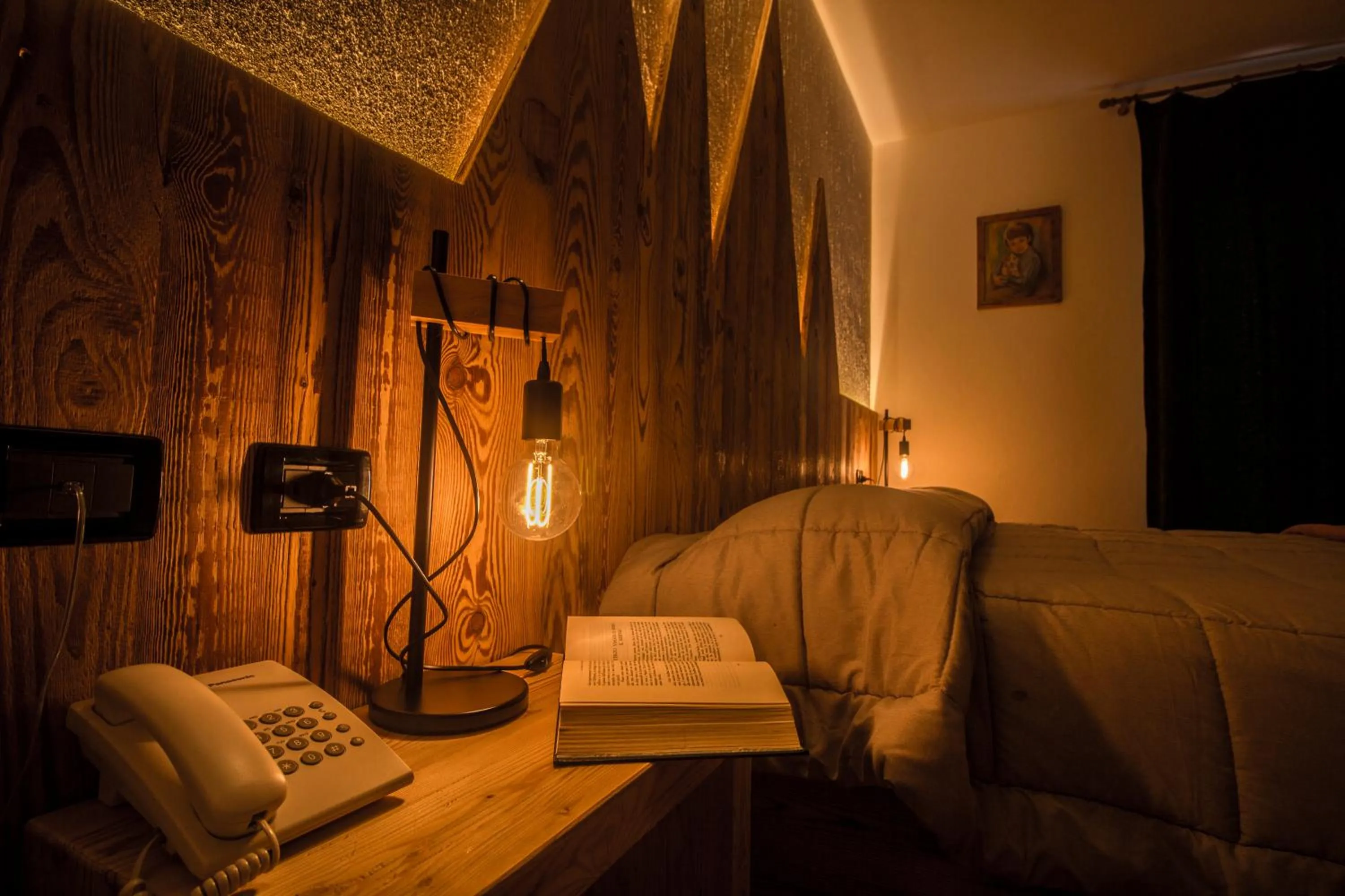 Bed in Garni Il Muretto