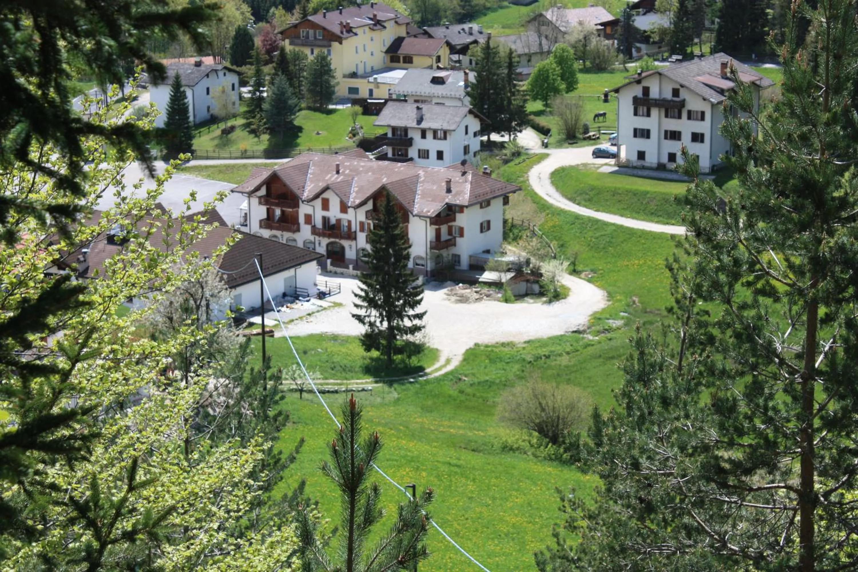 Bird's eye view in Garni Il Muretto