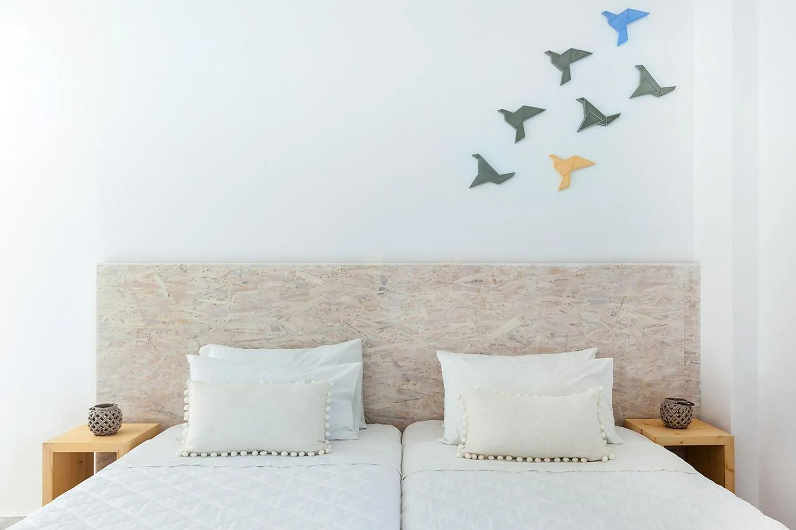 Bed in Memories Beach Hotel