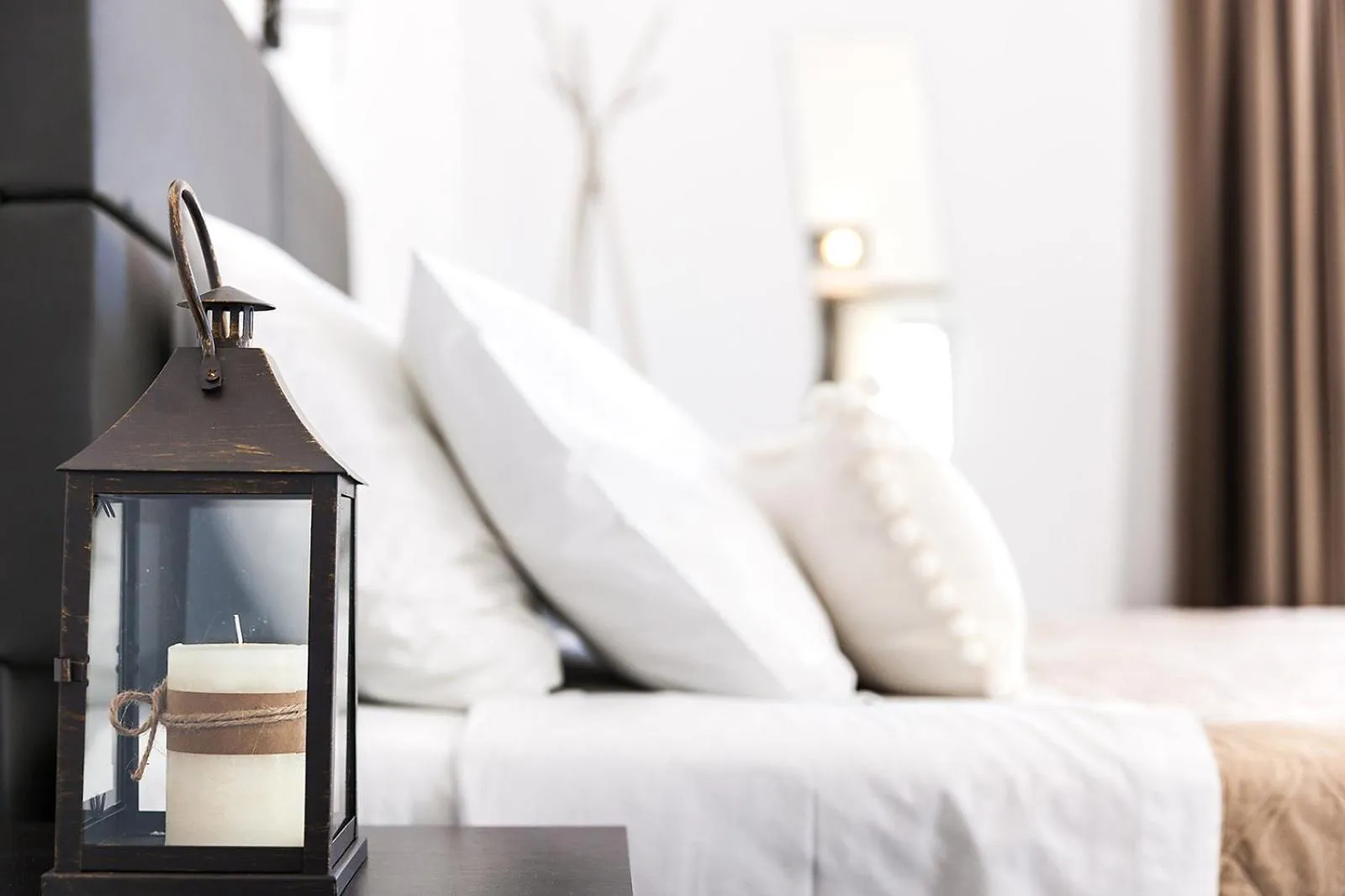 Bed in Memories Beach Hotel