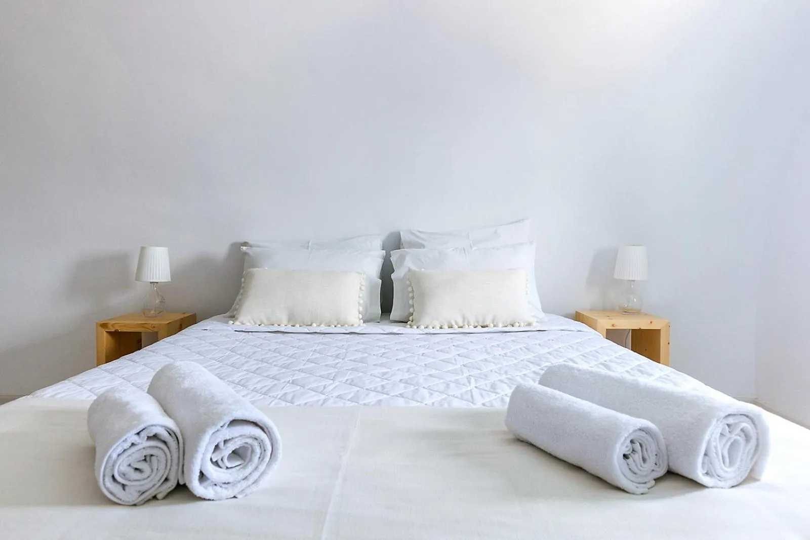 Bed in Memories Beach Hotel