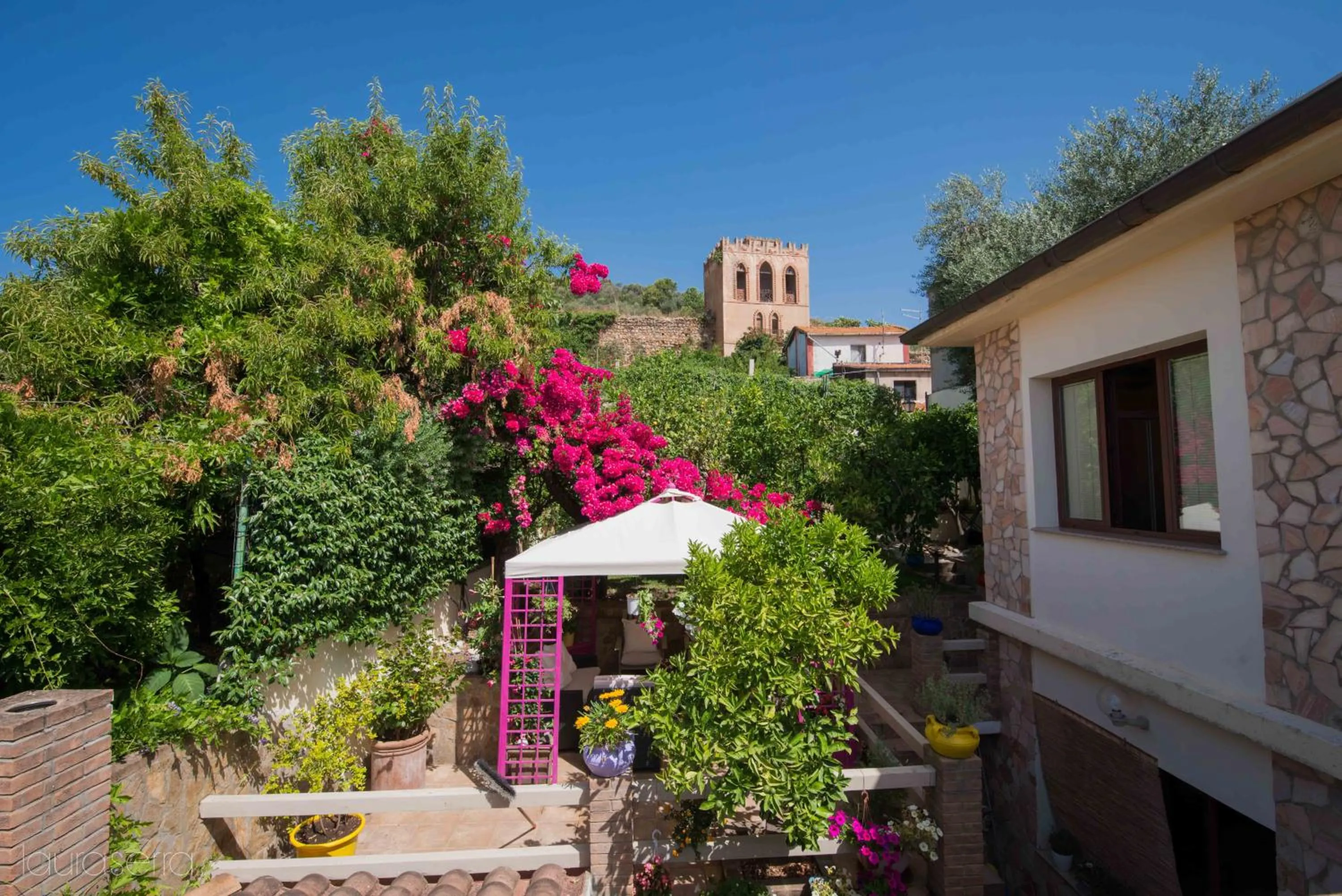 Garden in B&B Sa Costera