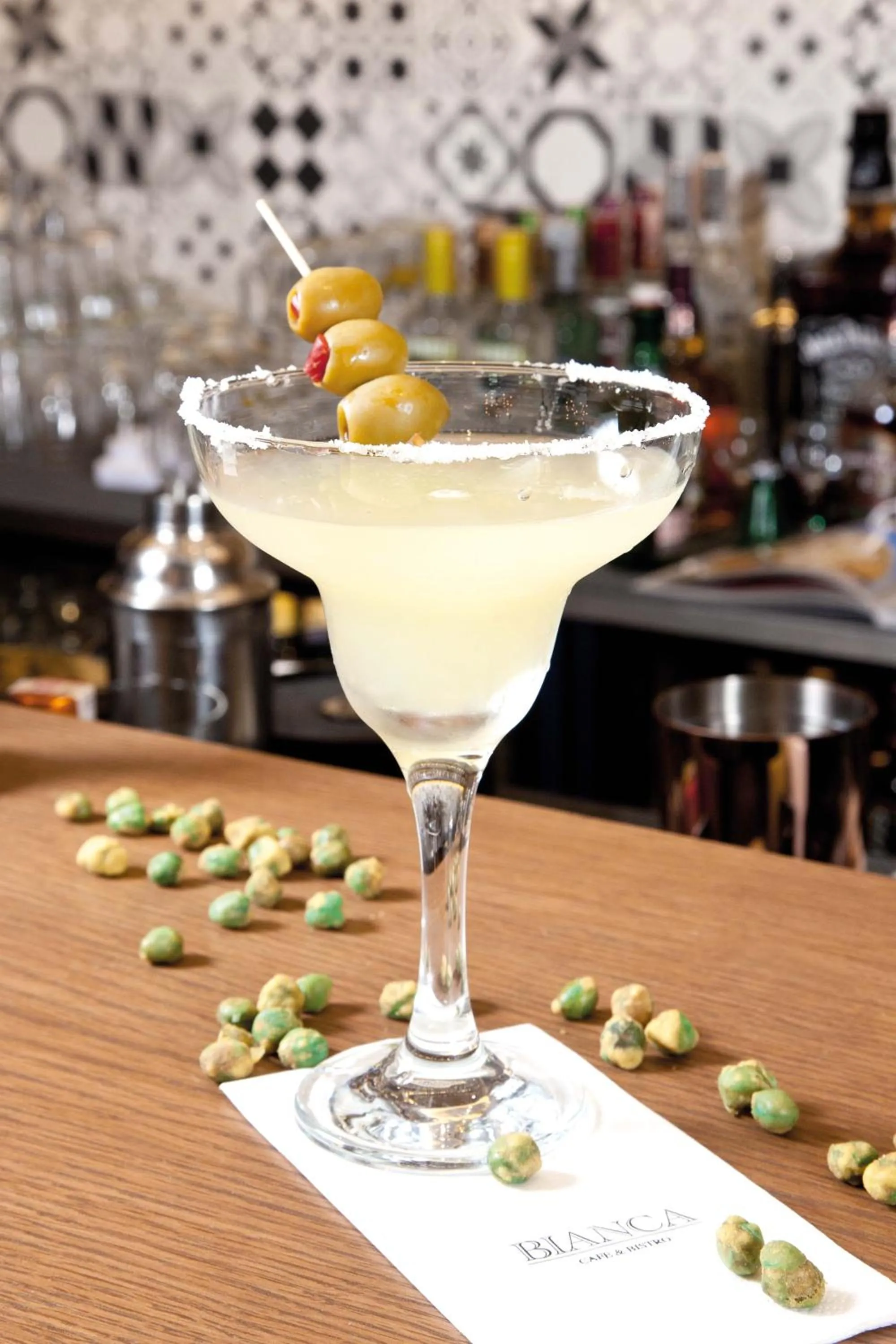 Alcoholic drinks in Casa Bianca Hotel