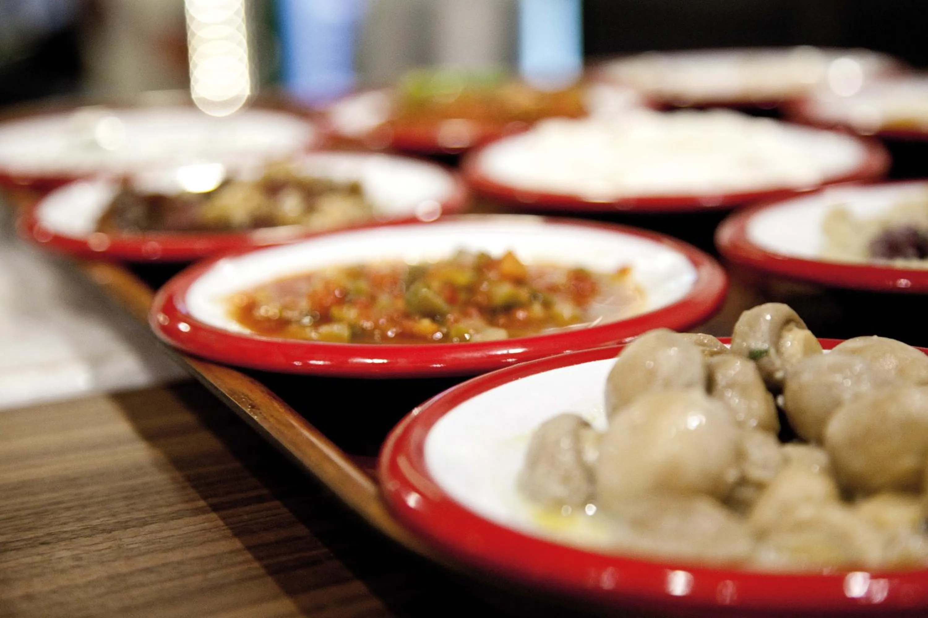 Food close-up in Casa Bianca Hotel