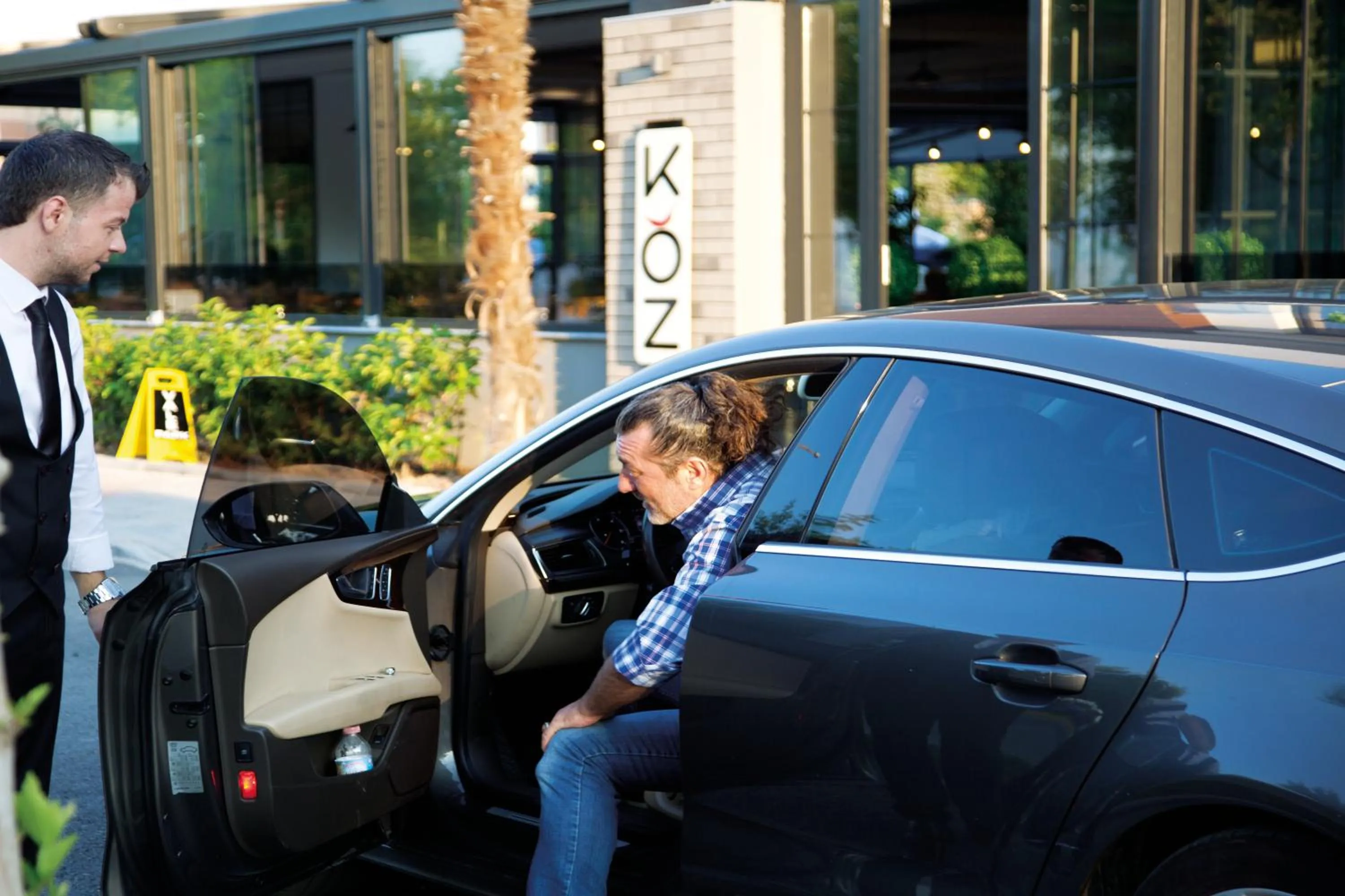 group of guests in Casa Bianca Hotel