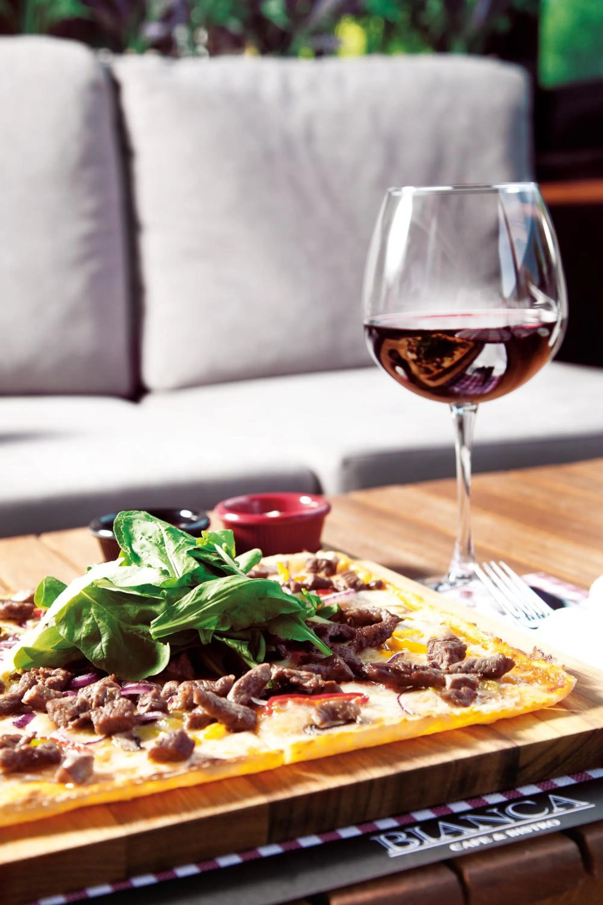 Alcoholic drinks in Casa Bianca Hotel