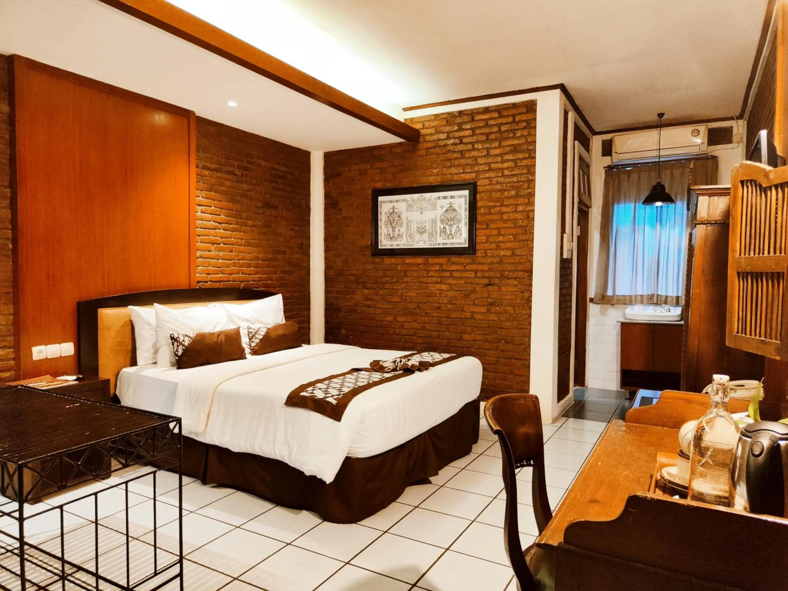 Bed in Paku Mas Hotel