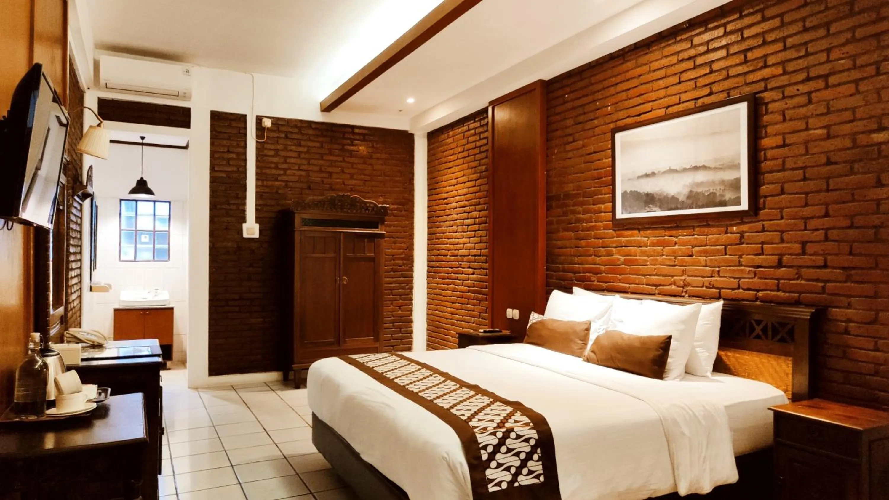 Bedroom in Paku Mas Hotel