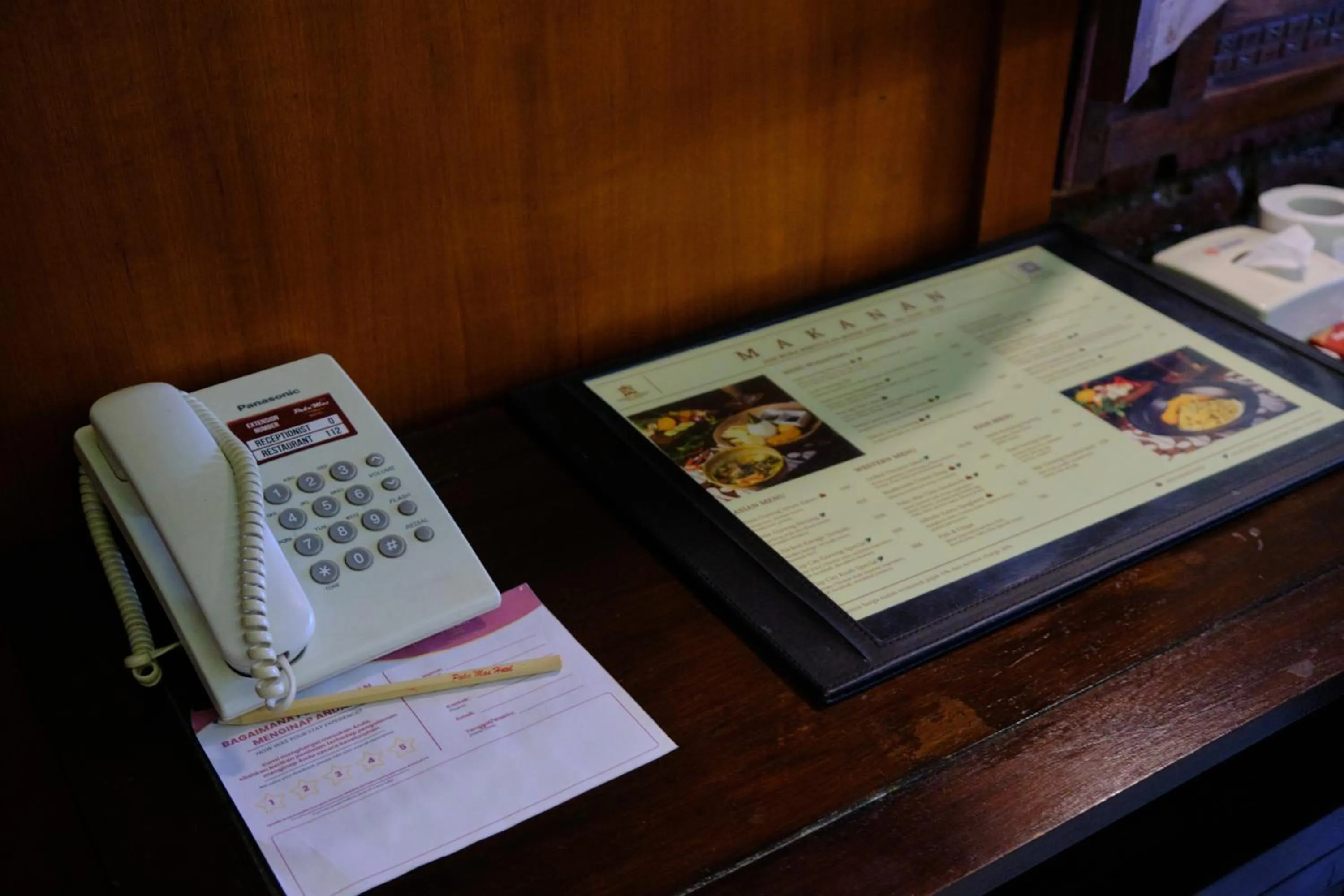 Area and facilities in Paku Mas Hotel