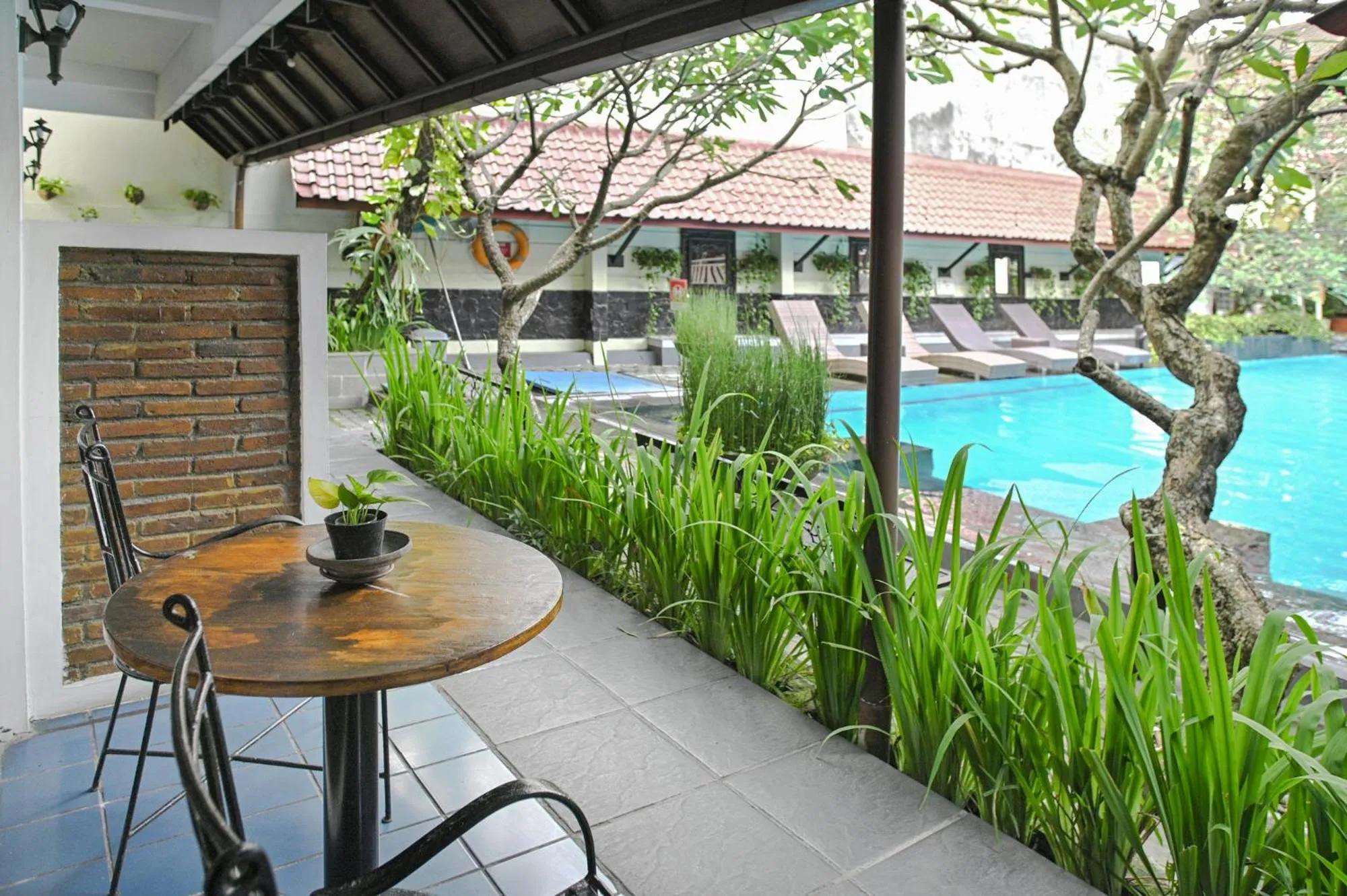 Balcony/Terrace in Paku Mas Hotel