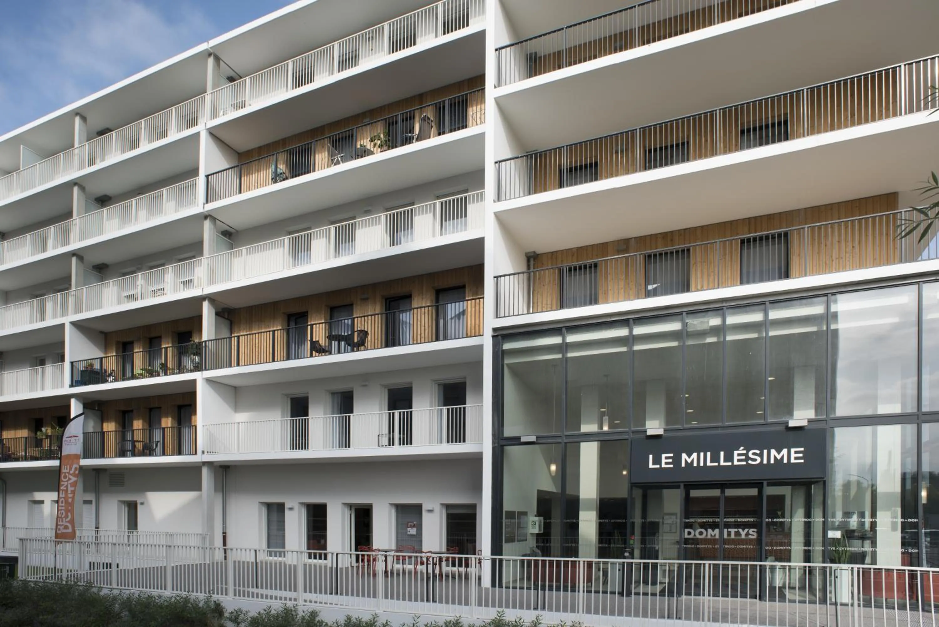 Facade/entrance in Domitys Le Millésime