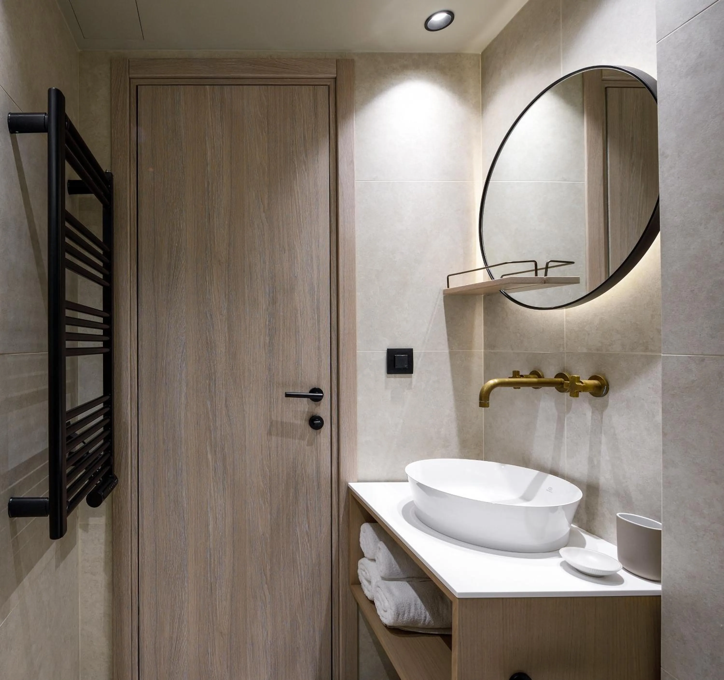 Bathroom in Arcadion Hotel