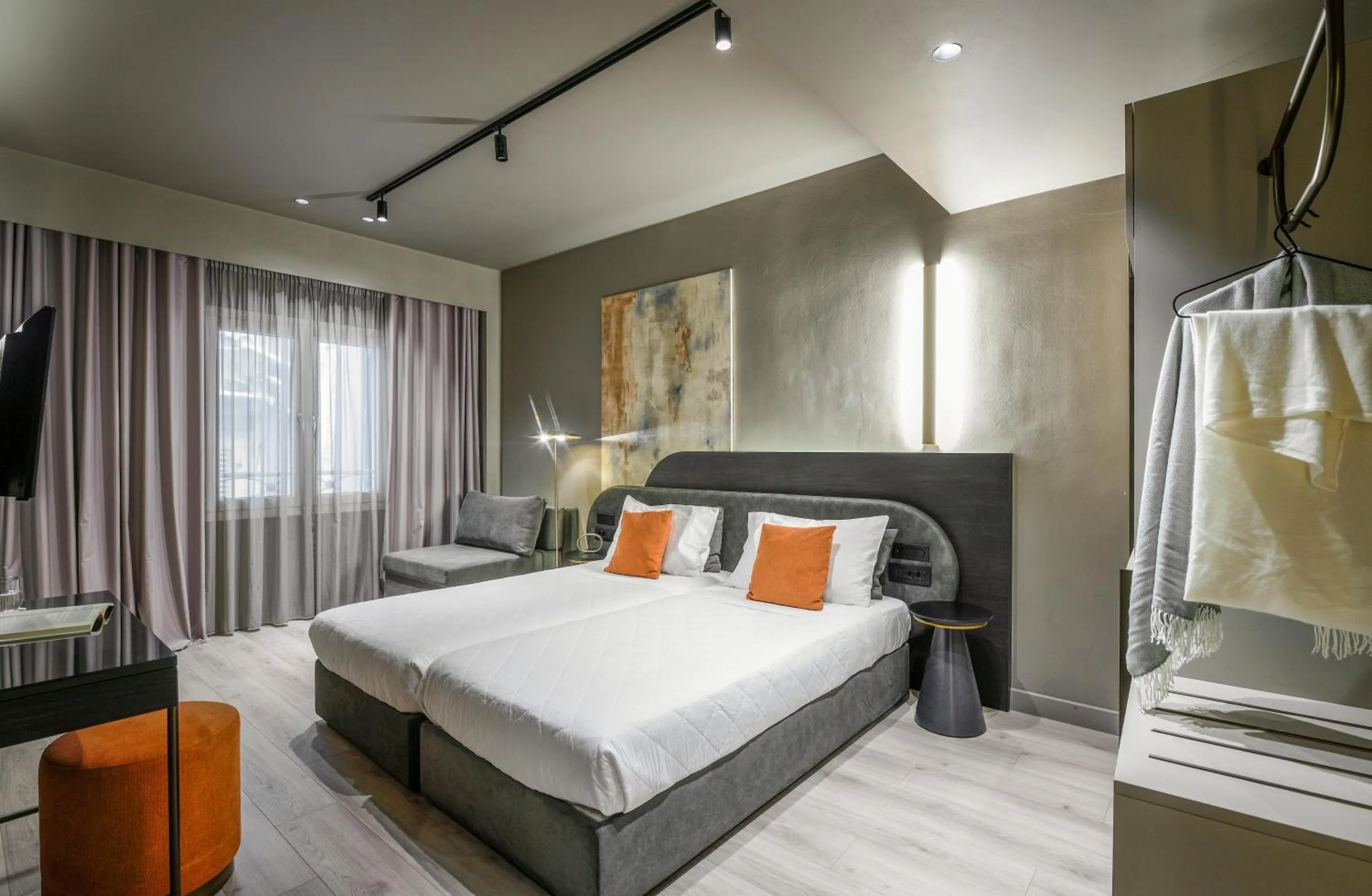 Bedroom, Bed in Arcadion Hotel