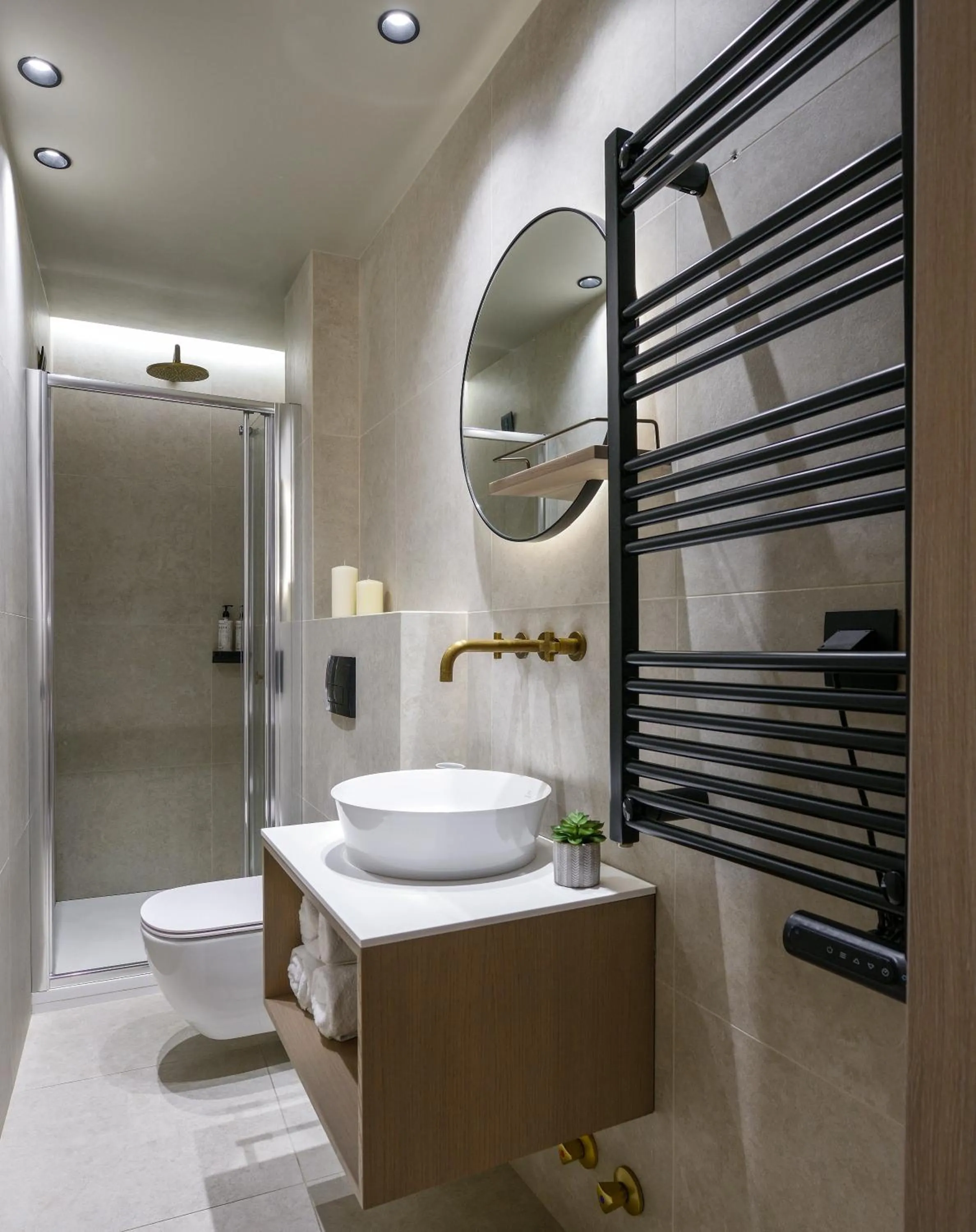 Bathroom in Arcadion Hotel