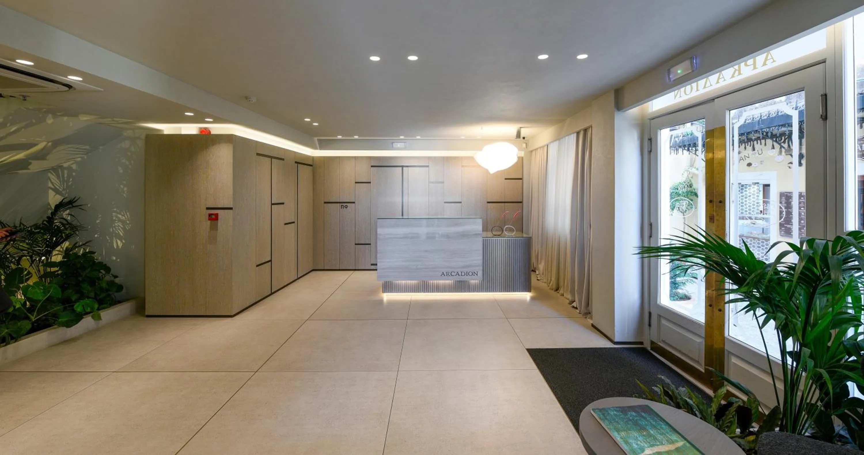 Lobby or reception in Arcadion Hotel