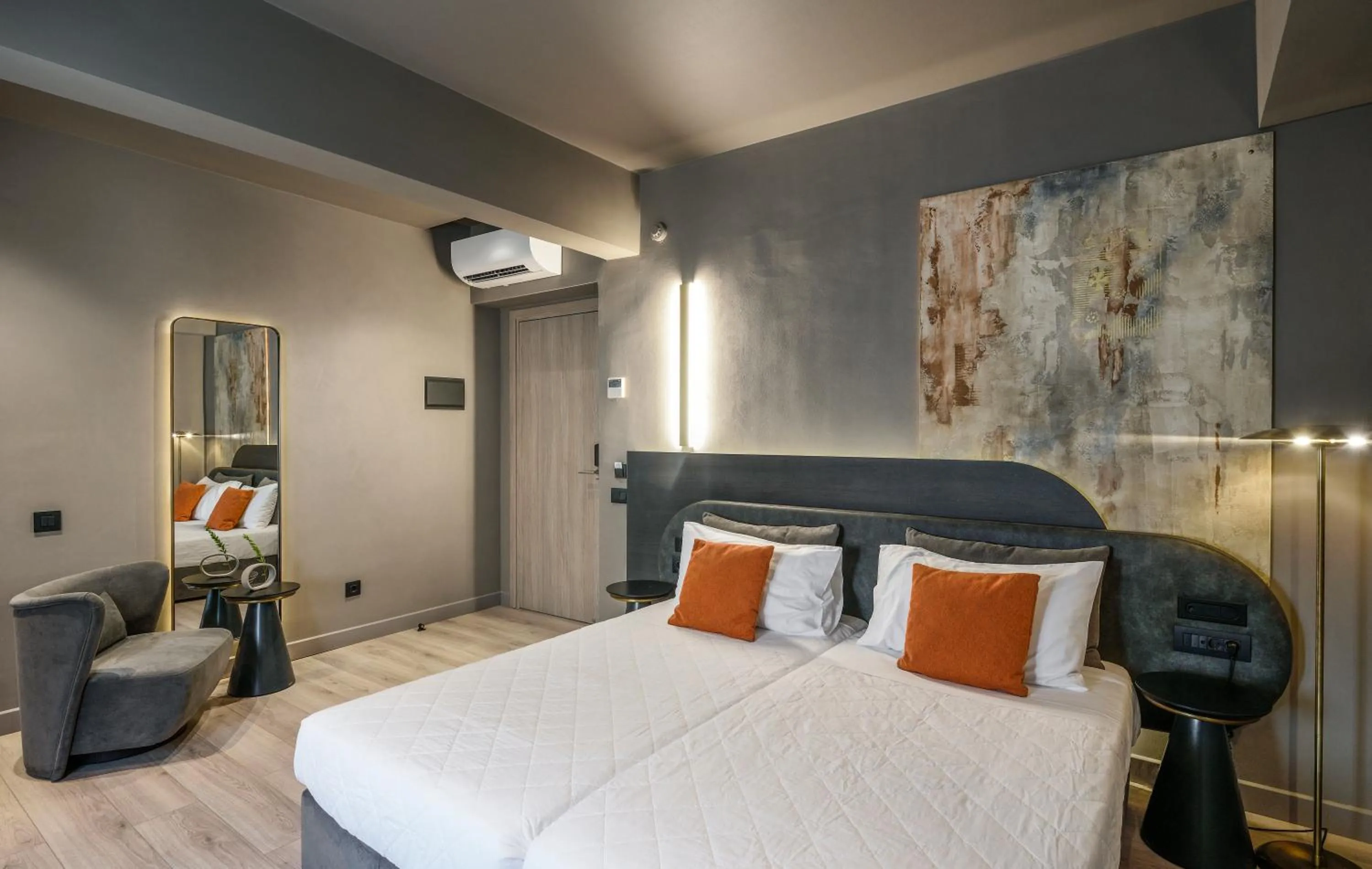 Bedroom, Bed in Arcadion Hotel