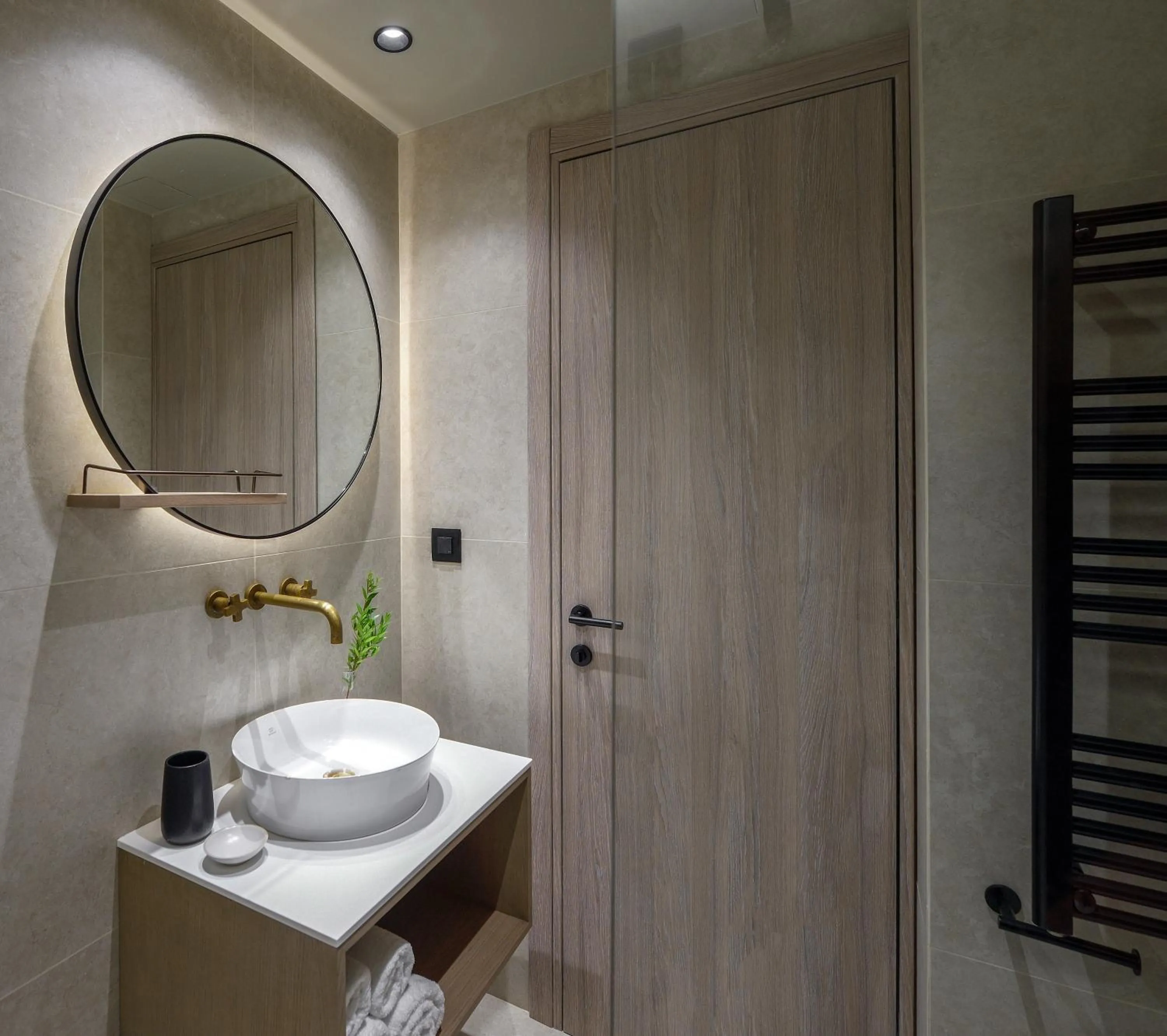 Bathroom in Arcadion Hotel