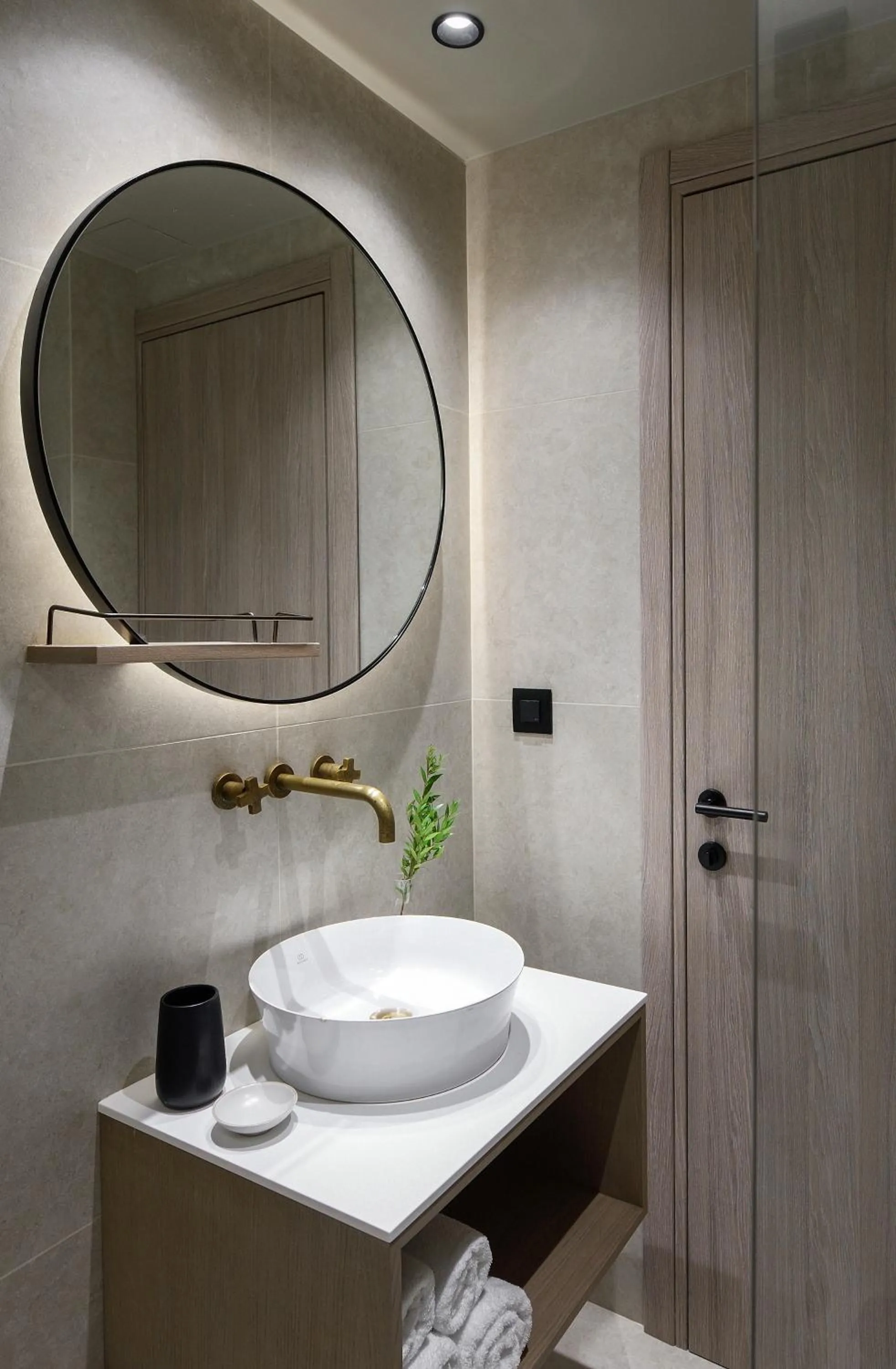 Bathroom in Arcadion Hotel