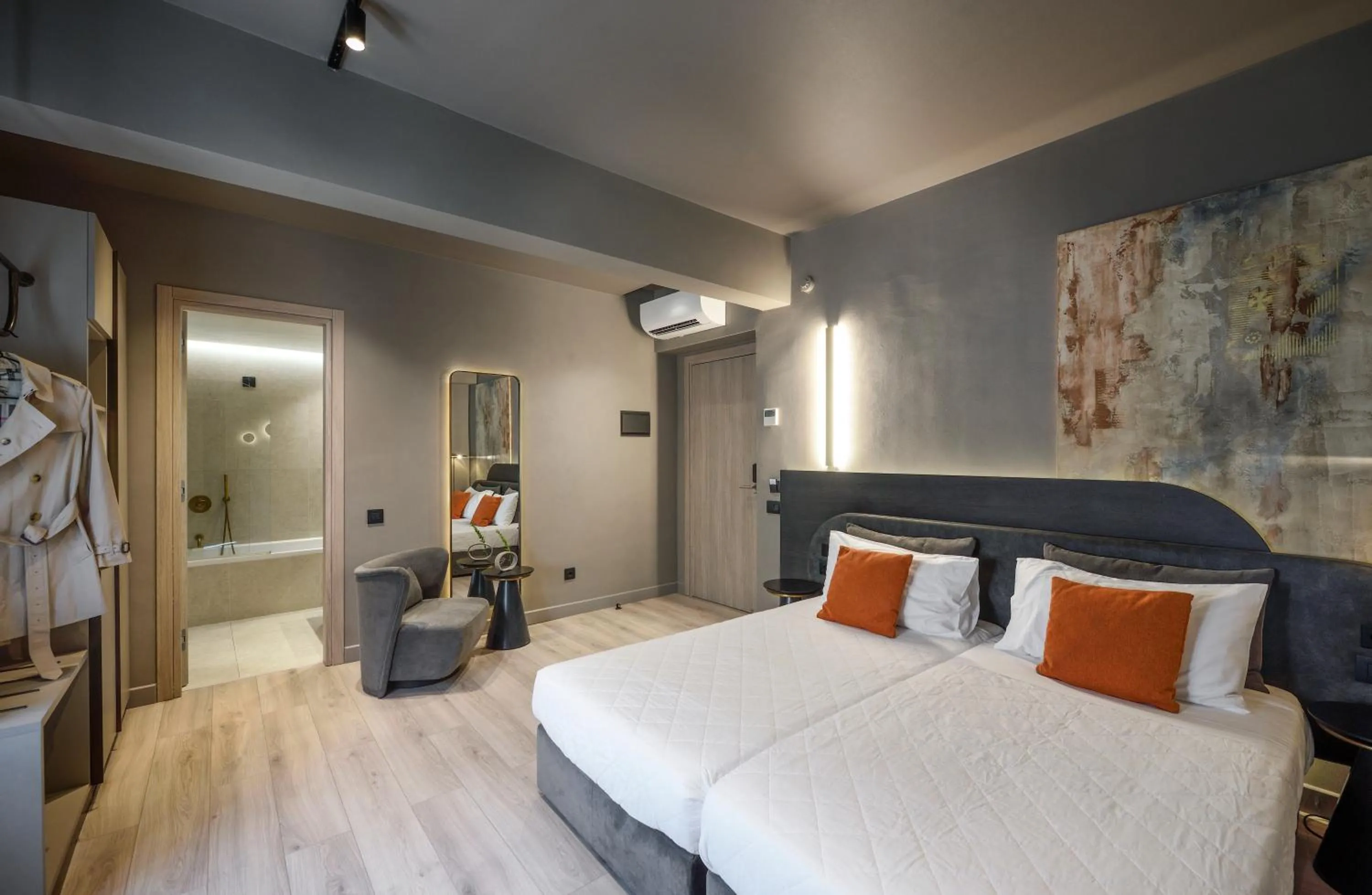 Bedroom, Bed in Arcadion Hotel