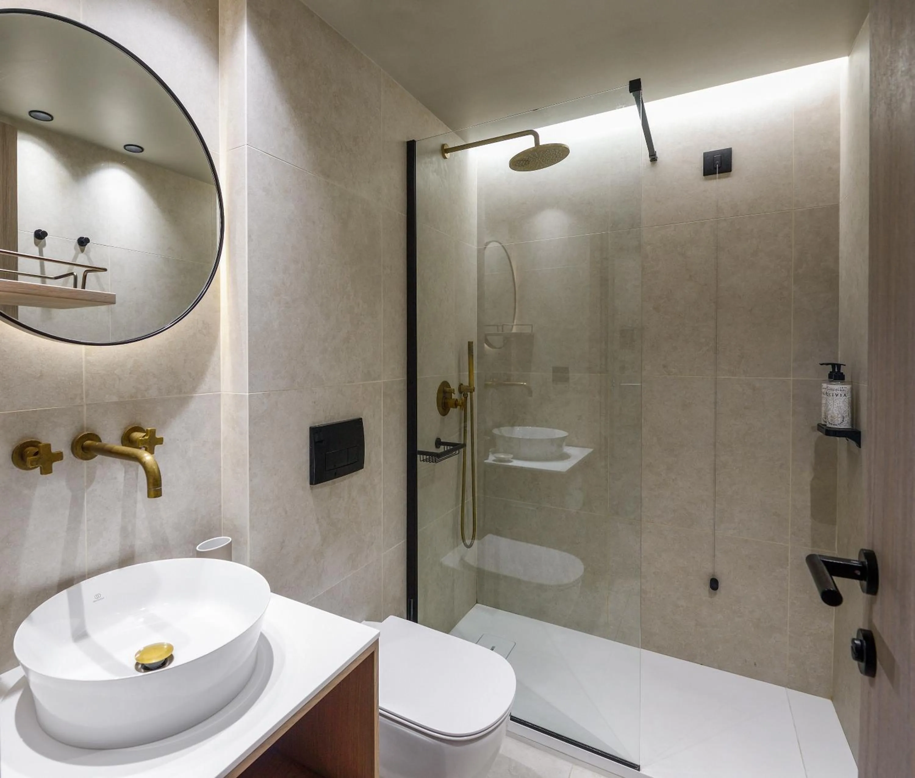 Bathroom in Arcadion Hotel