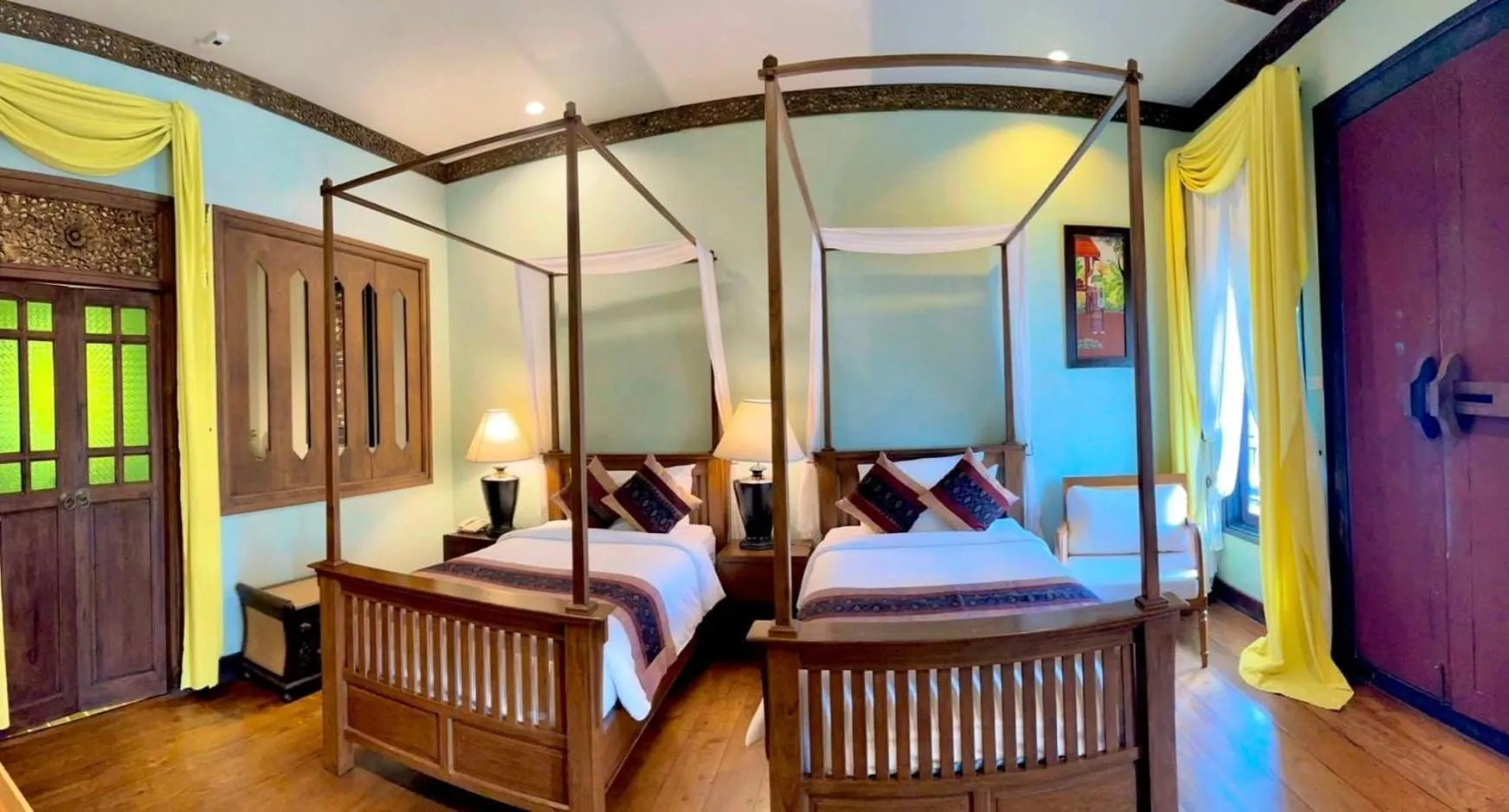 Bedroom, Bed in Amata Lanna Village อมตะล้านนาวิลเลจ