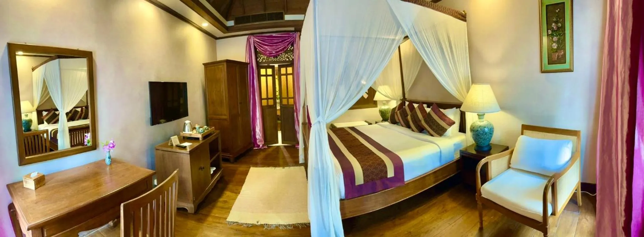 Bedroom, Bed in Amata Lanna Village อมตะล้านนาวิลเลจ