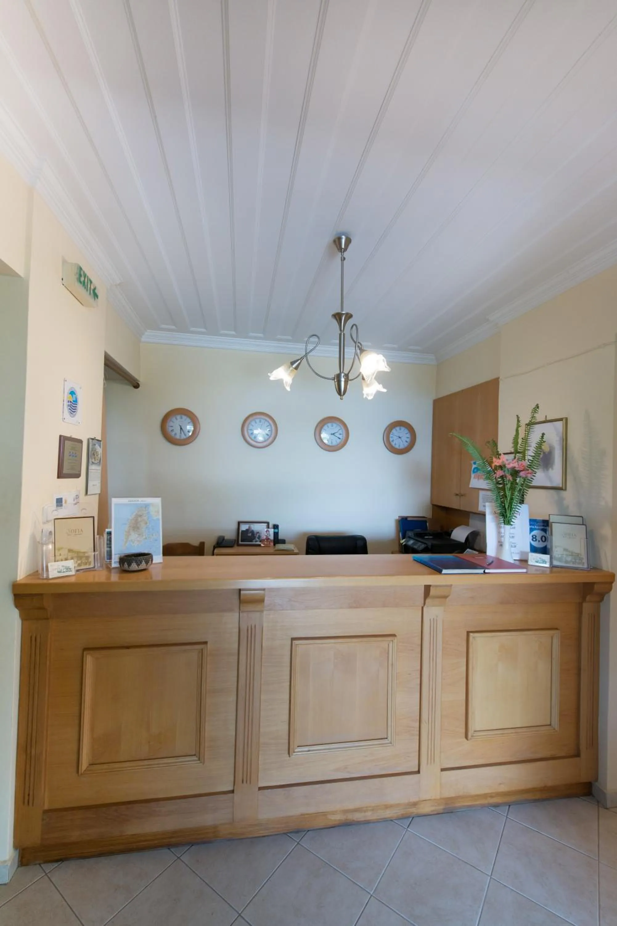 Lobby or reception in Sofia Hotel