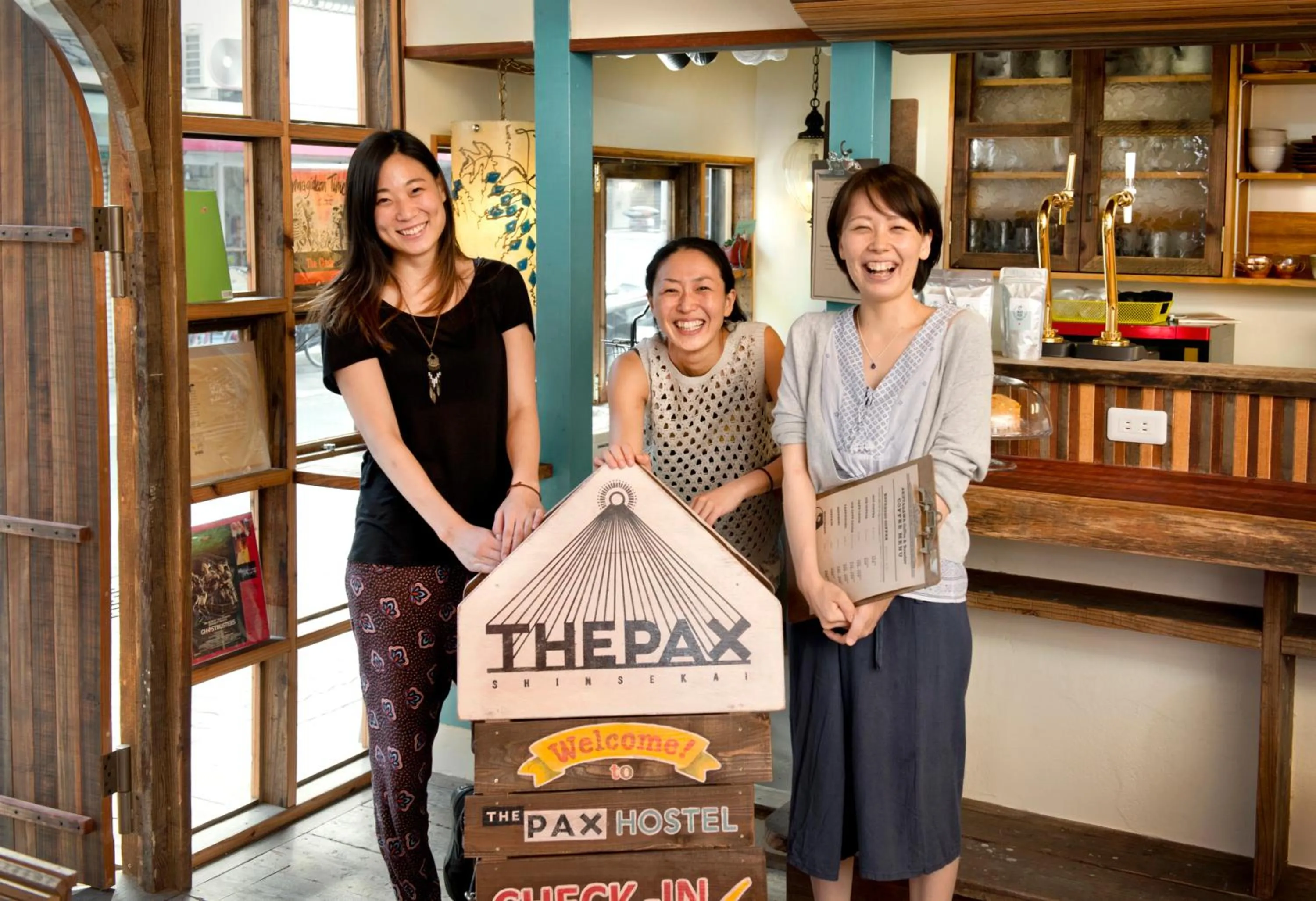 Staff in The Pax Hostel