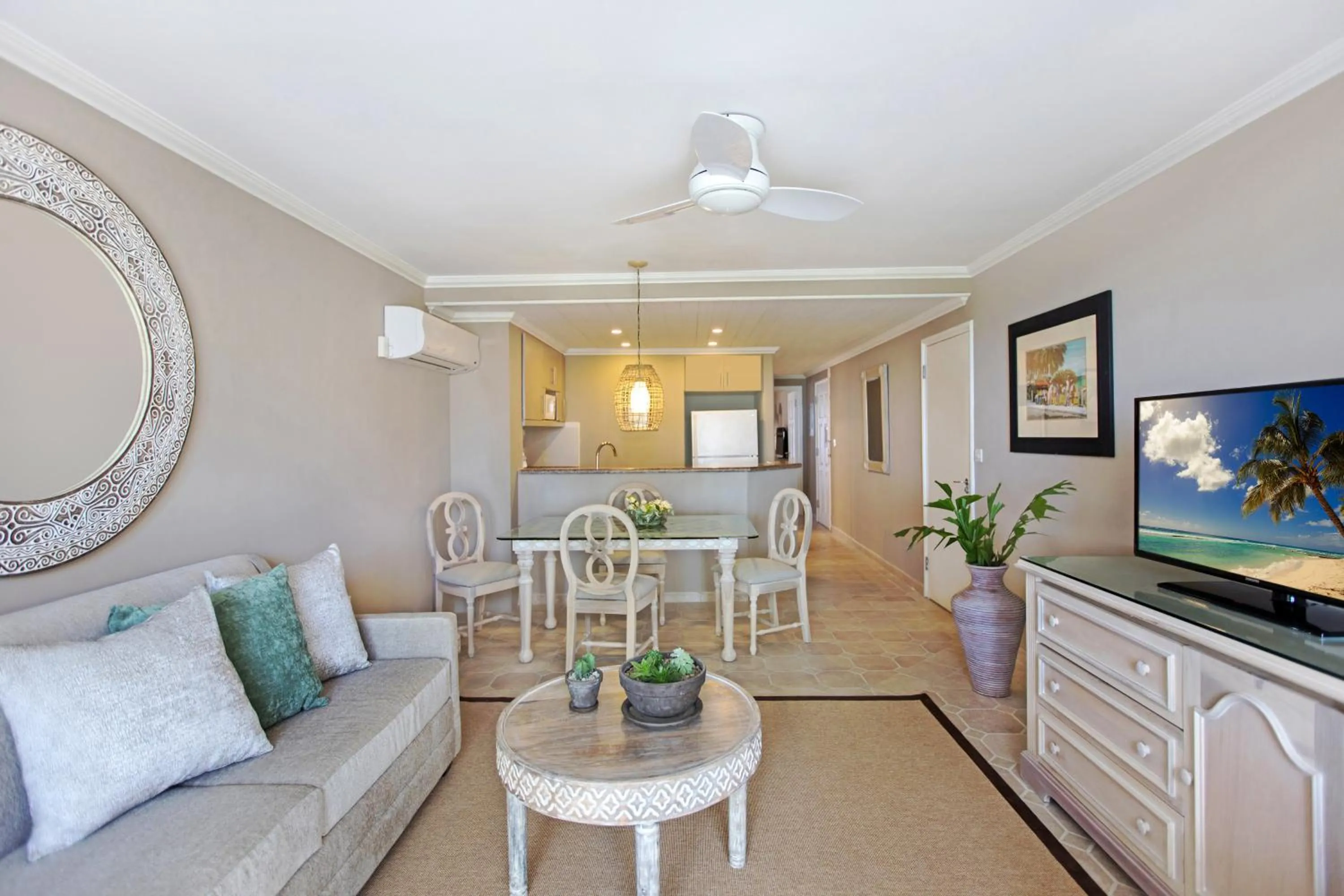 Living room in Bougainvillea Barbados