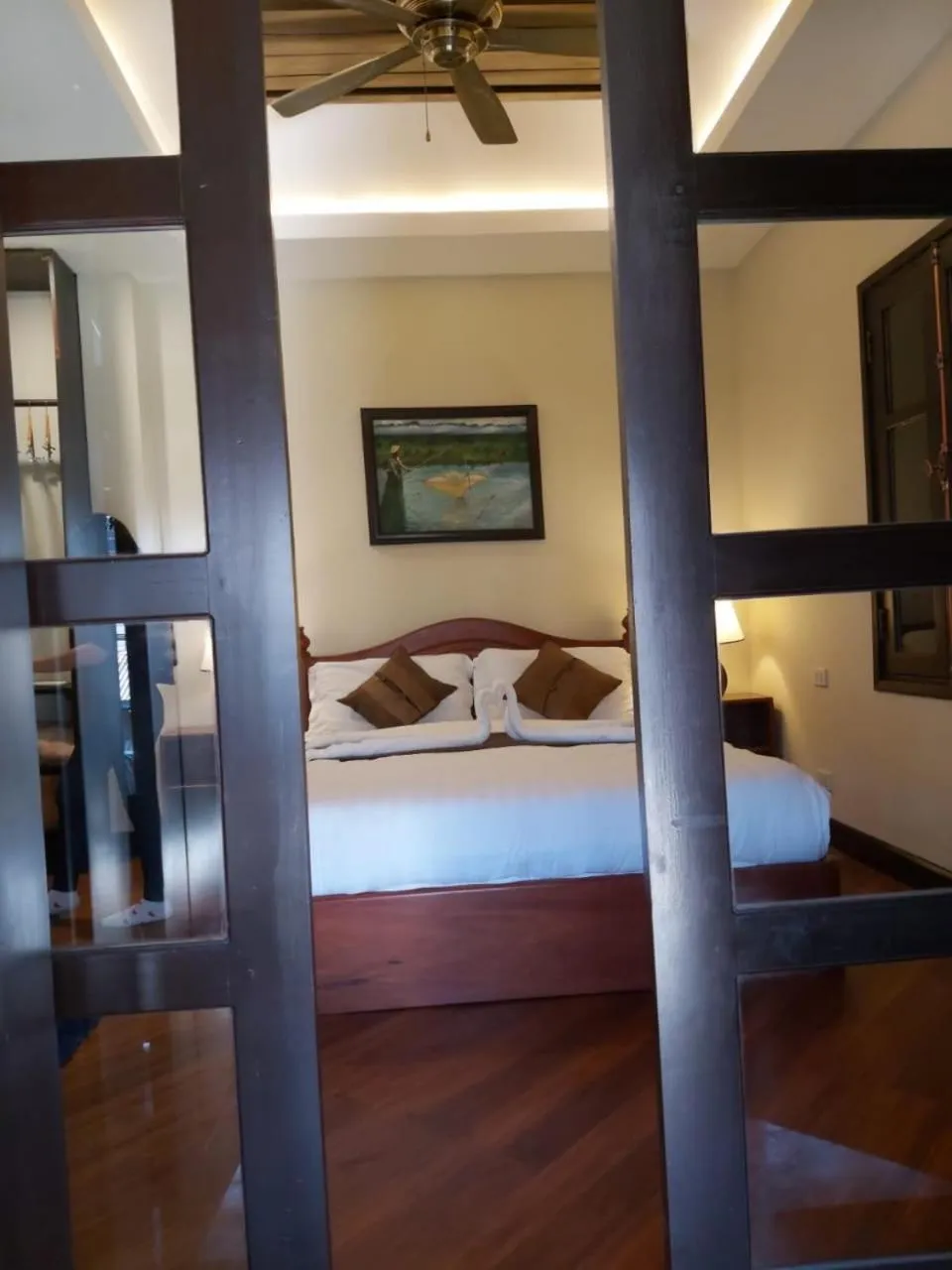 Bedroom, Bed in Mali House