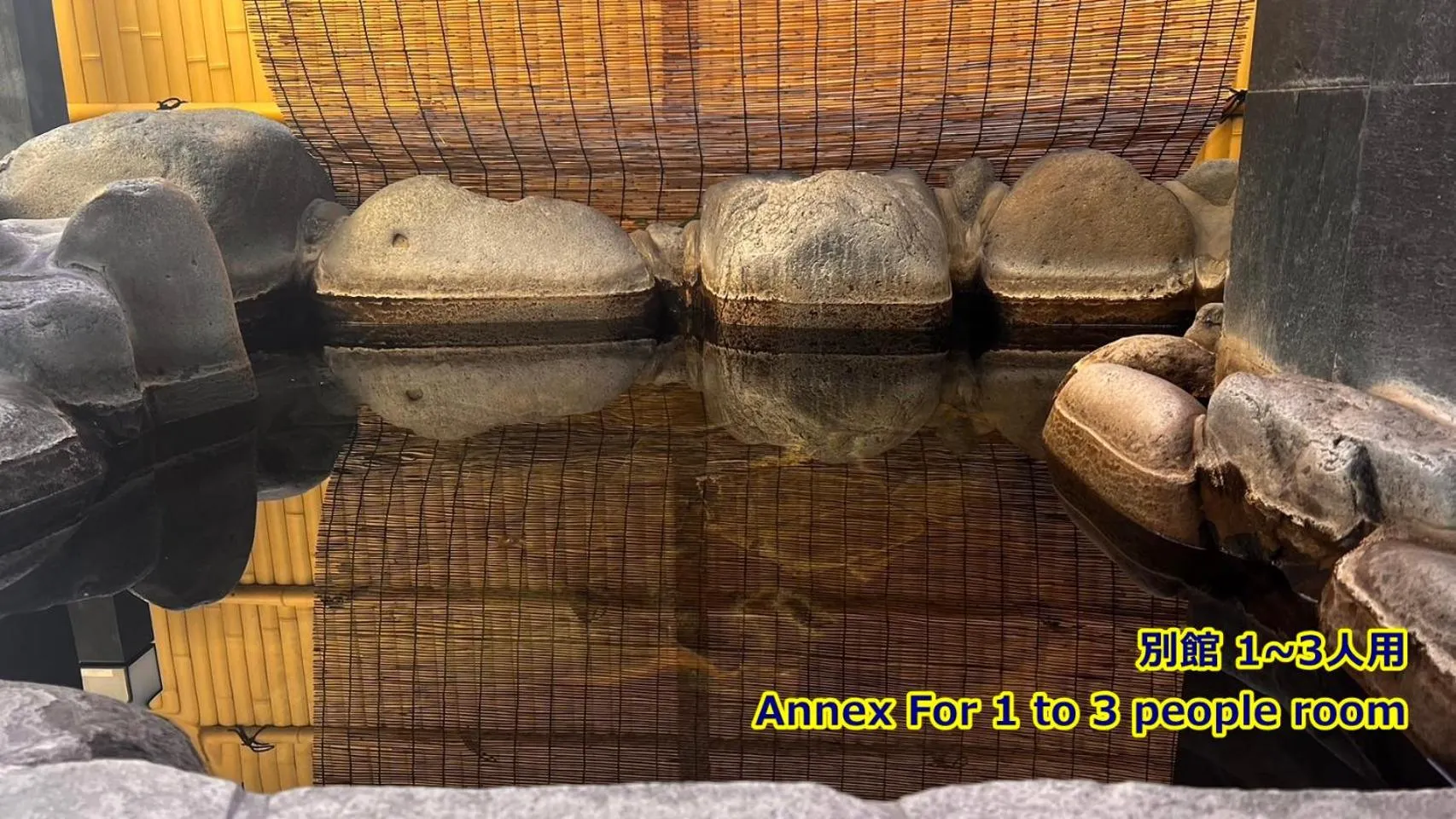 Hot Spring Bath in Ryokan Yamanami