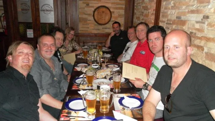 Evening entertainment in Good Mood Hostel