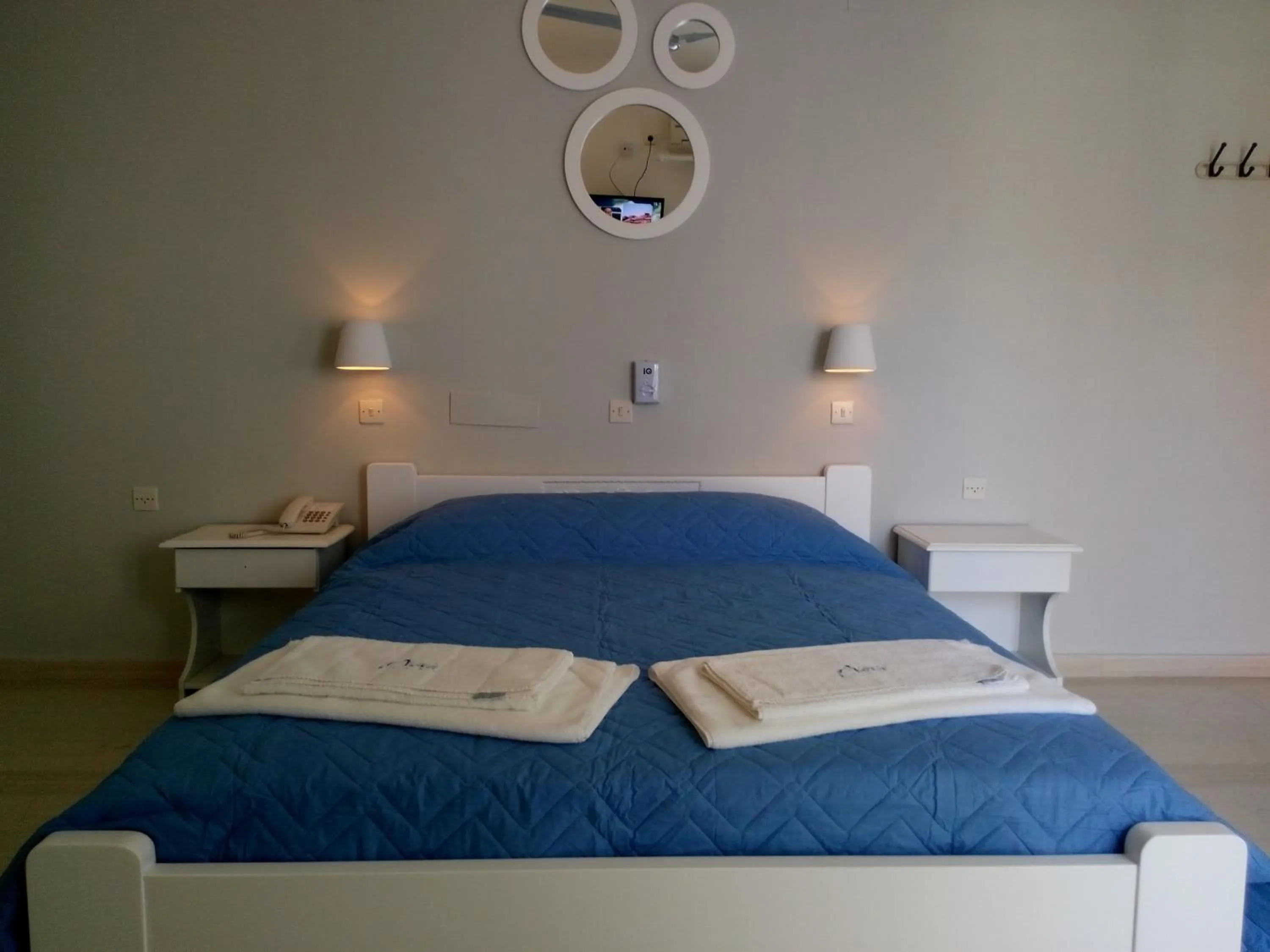 Bed in Avra Beach Hotel