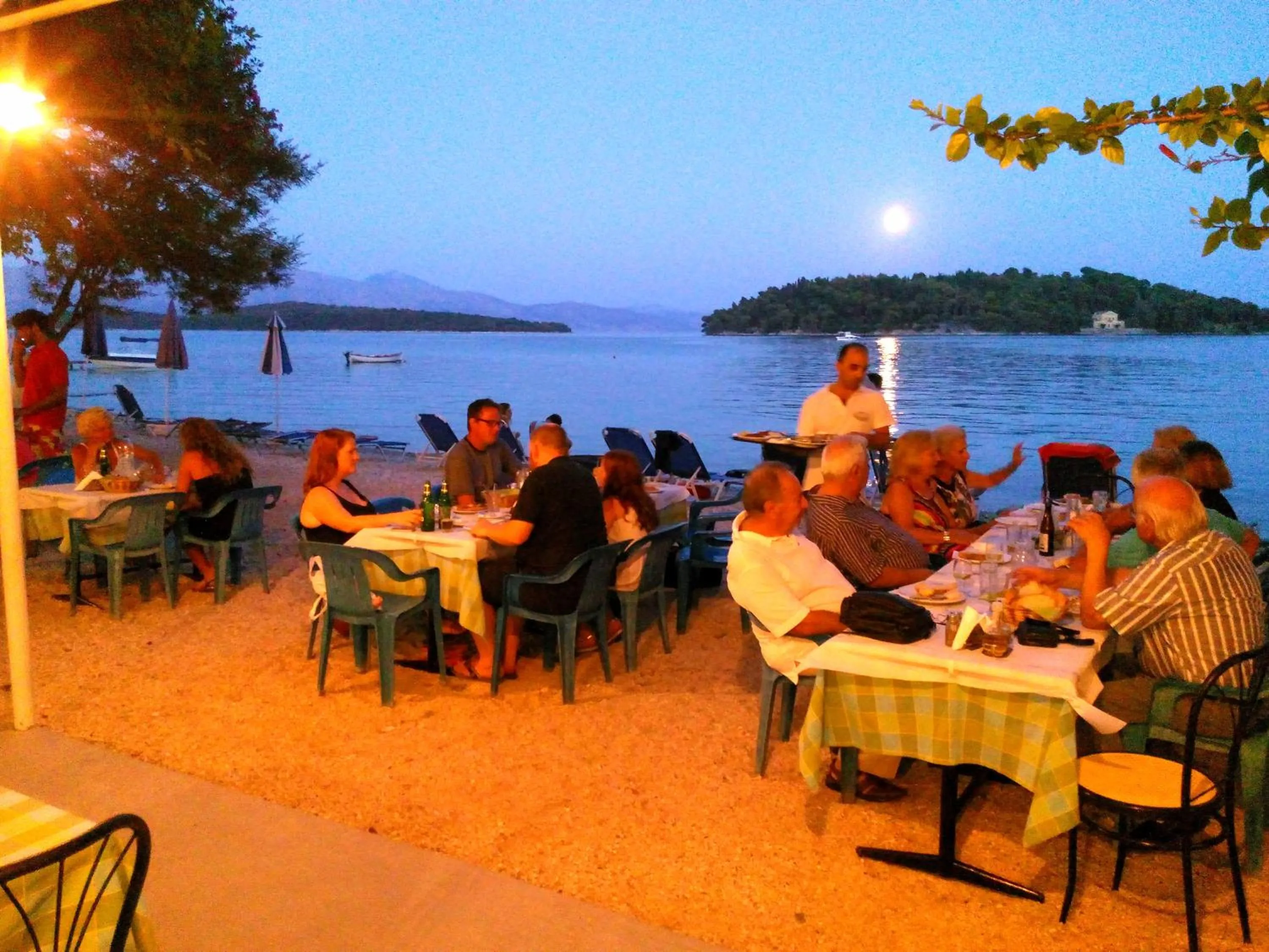 group of guests in Avra Beach Hotel