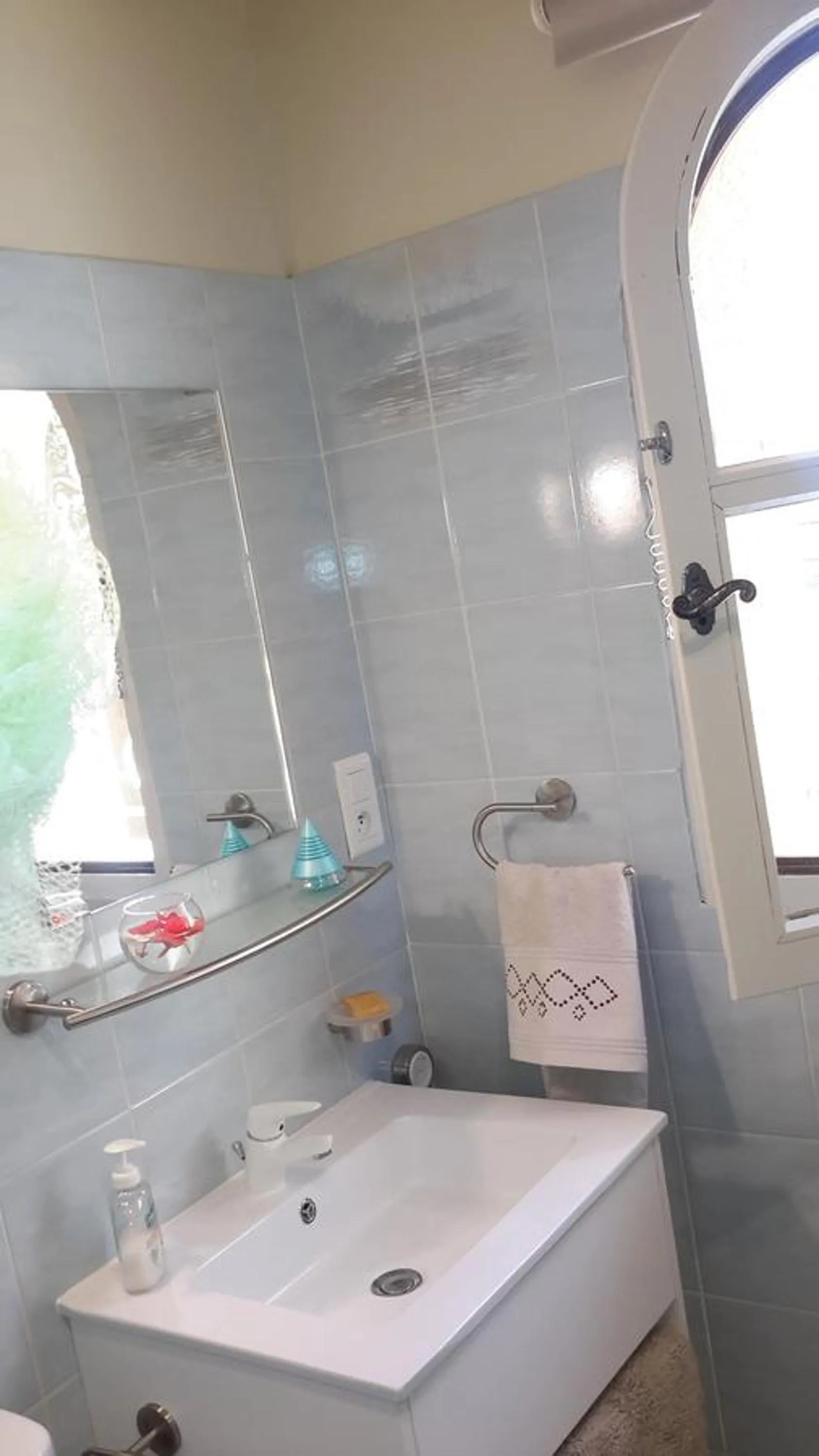 Shower in Om'Sleeping B&B