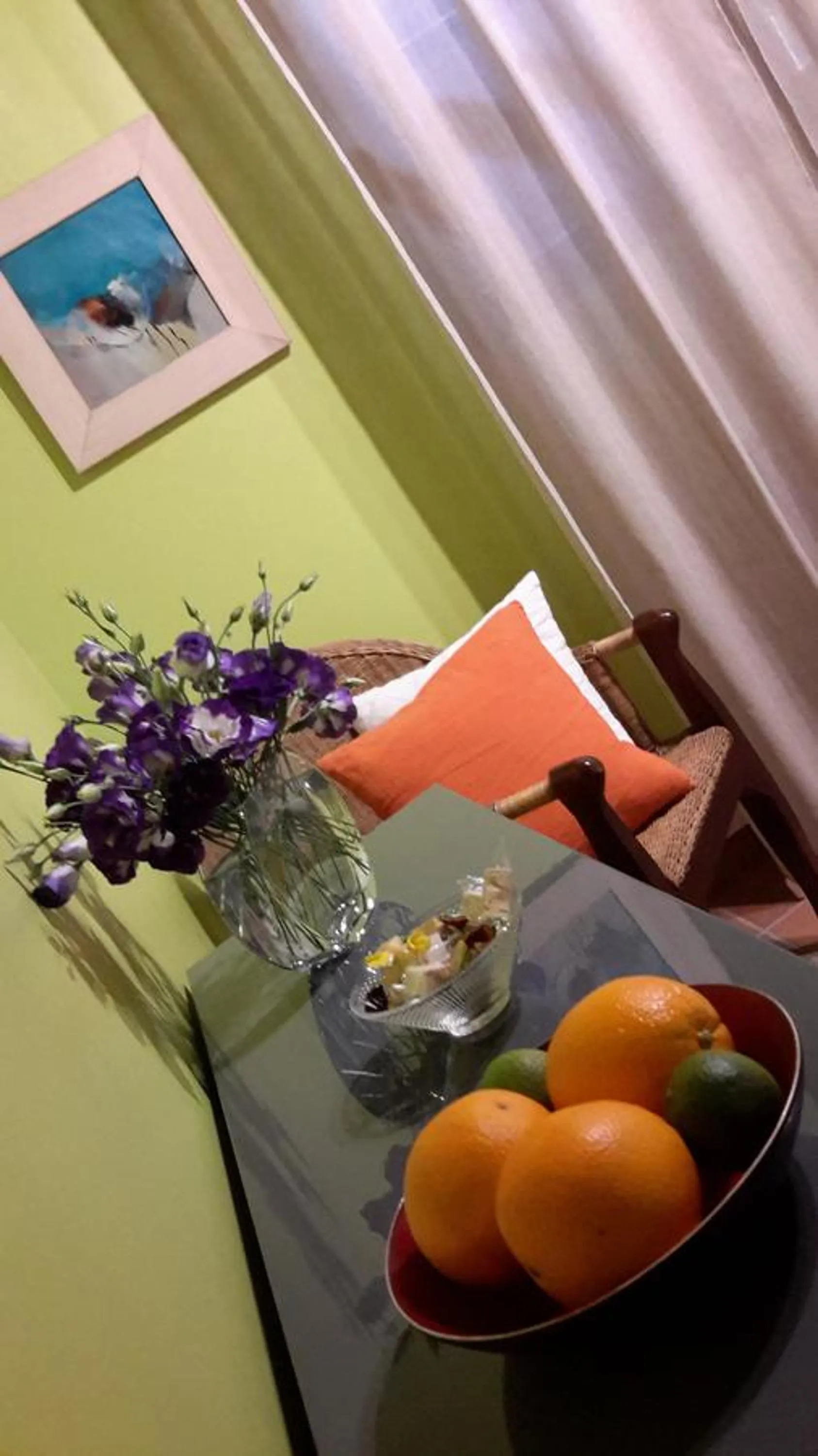 Patio in Om'Sleeping B&B