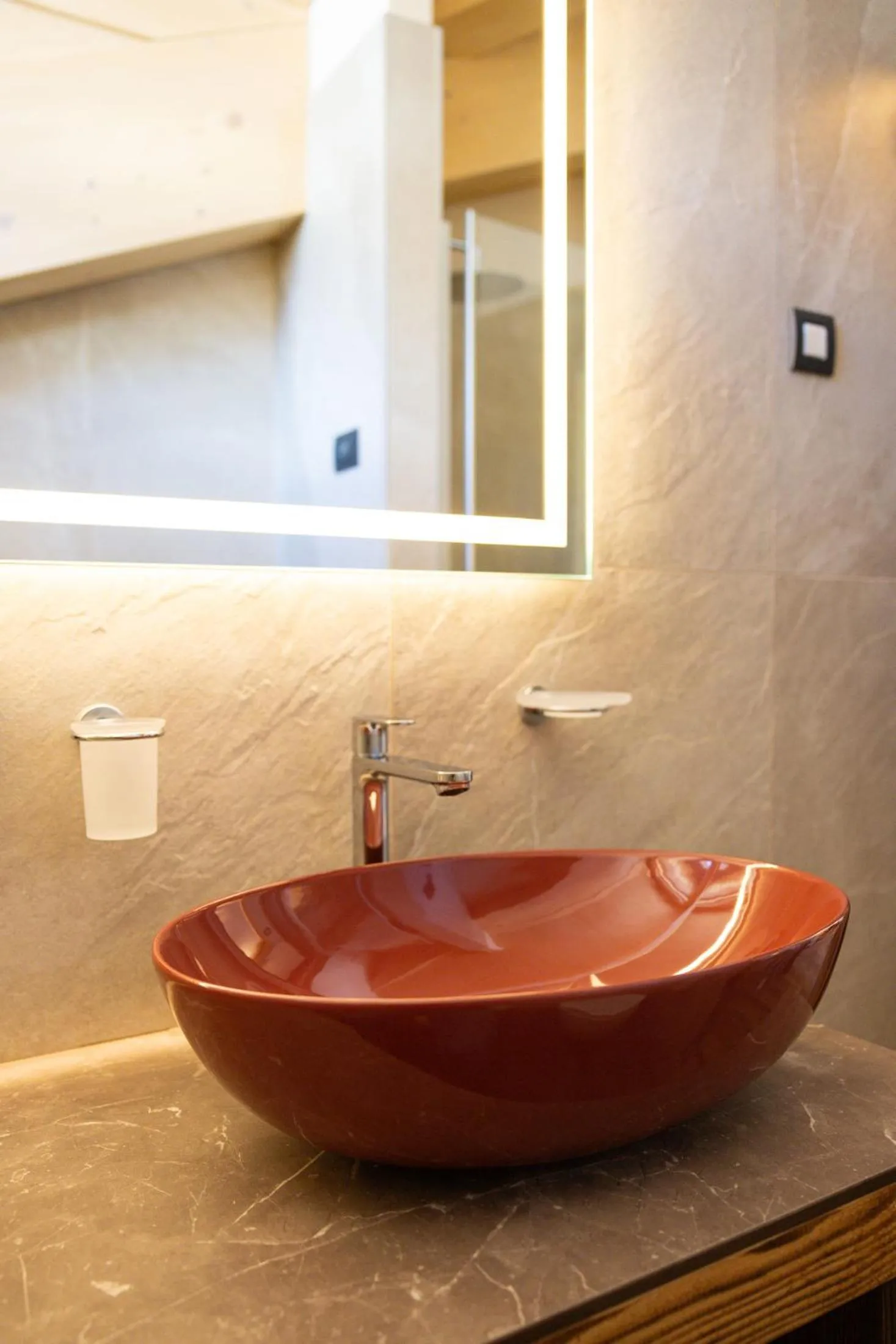 Bathroom in Green Rose