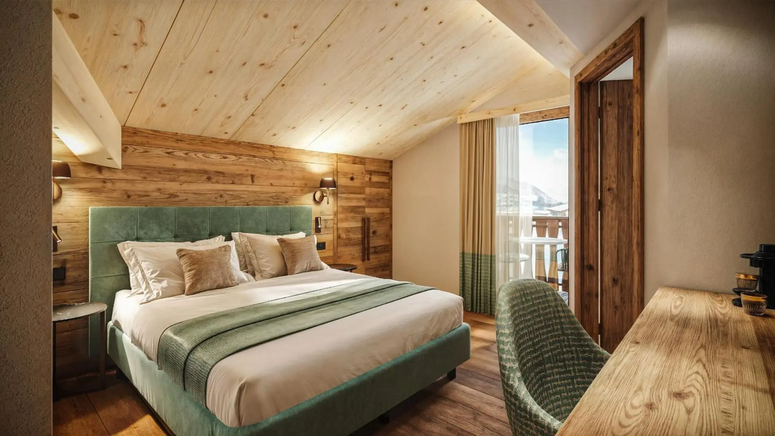 Double or Twin Room in Green Rose Double or Twin Room in Green Rose