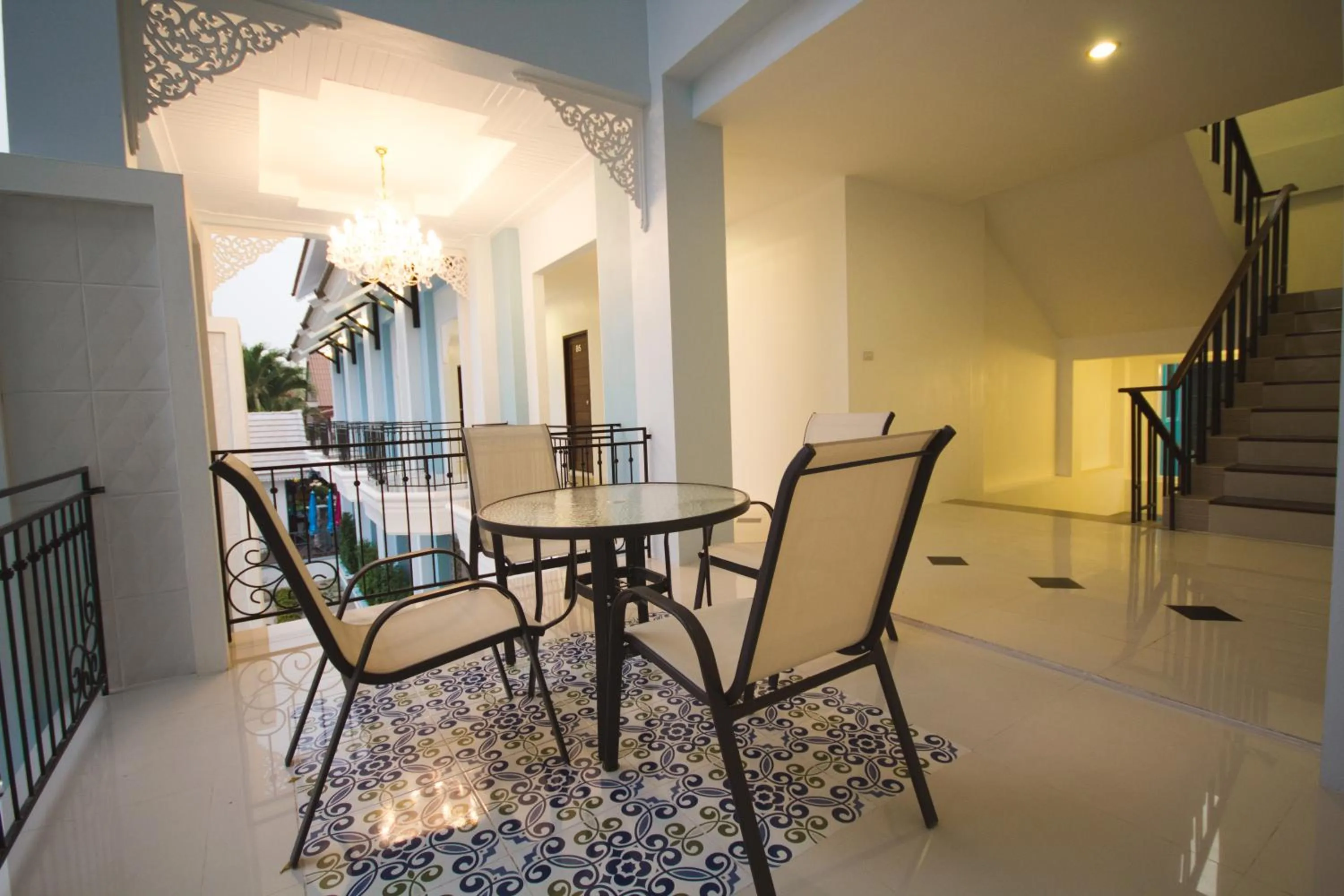 Balcony/Terrace in Crystal Nongkhai Hotel