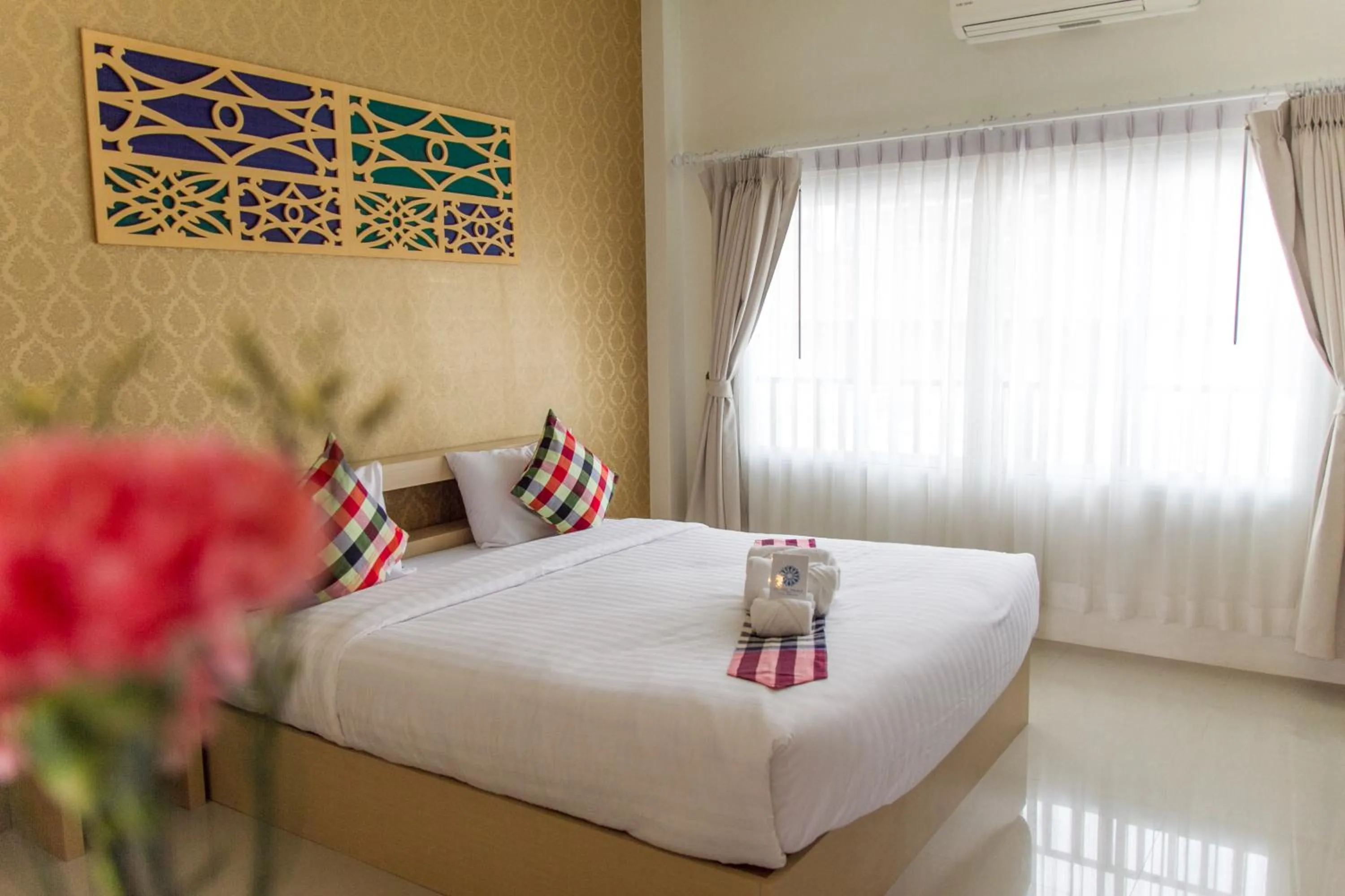 Bedroom in Crystal Nongkhai Hotel