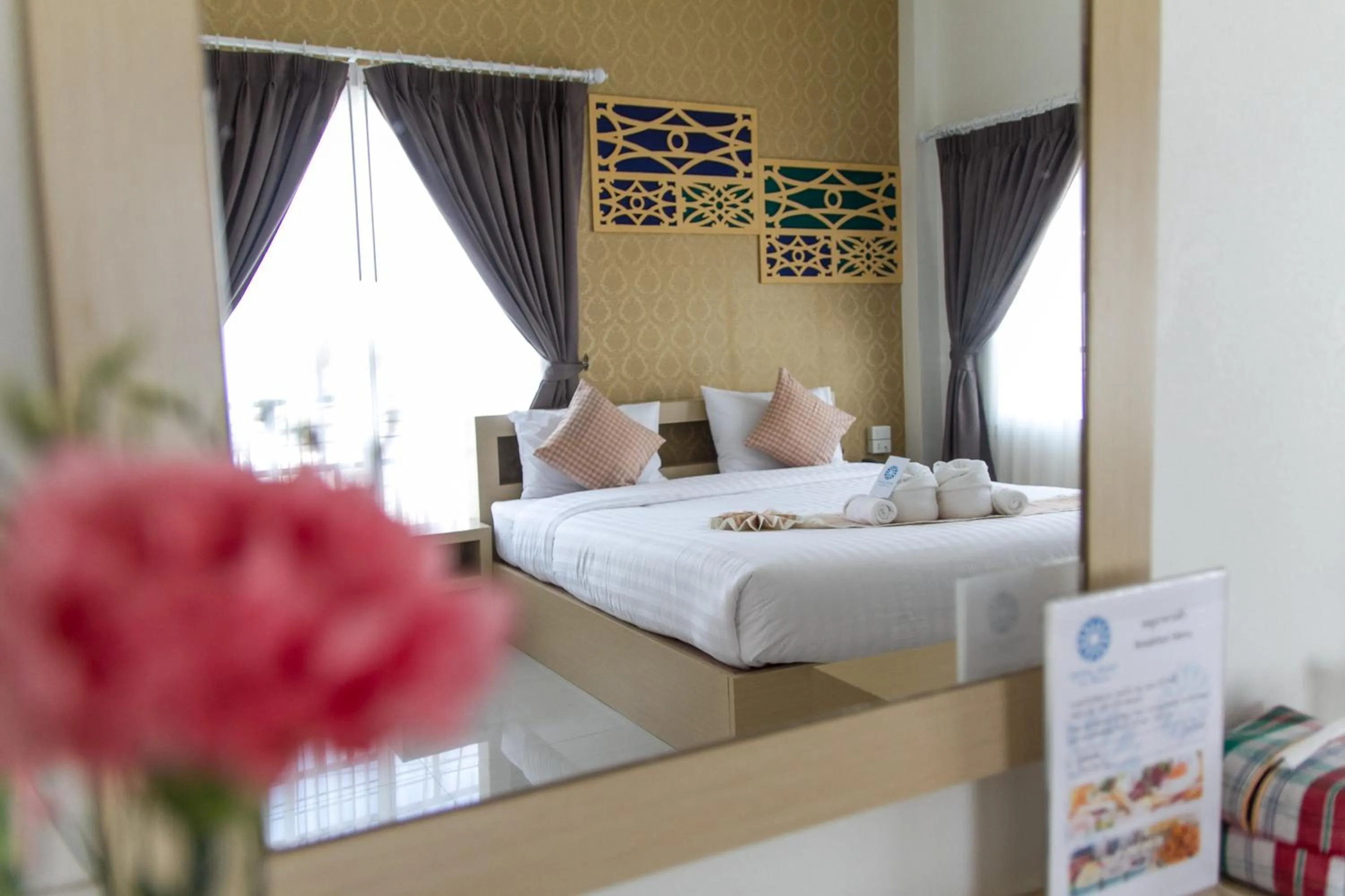 Bedroom in Crystal Nongkhai Hotel