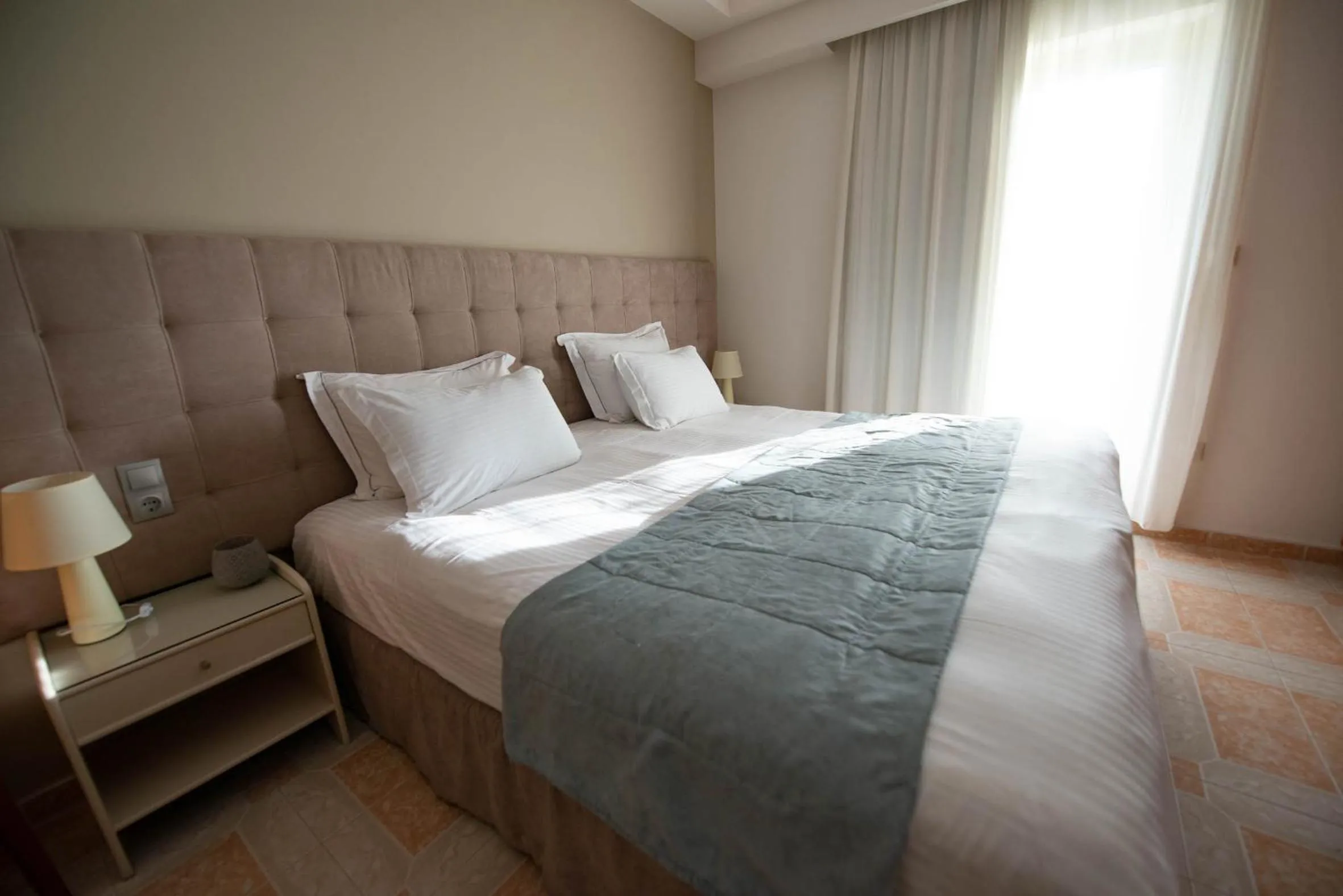 Bed in Saga Hotel