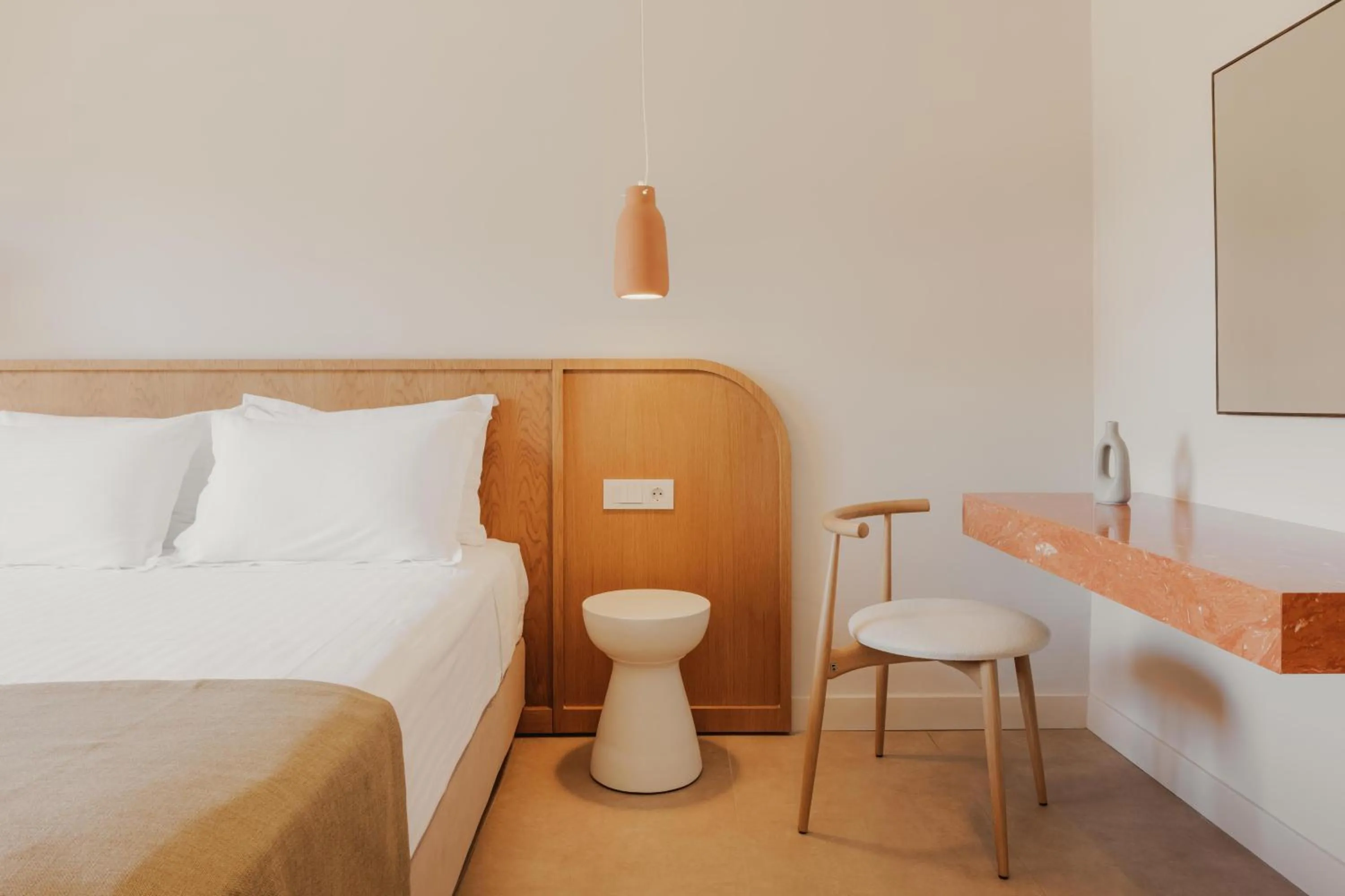 Bedroom, Bed in Hotel Apollon Corfu